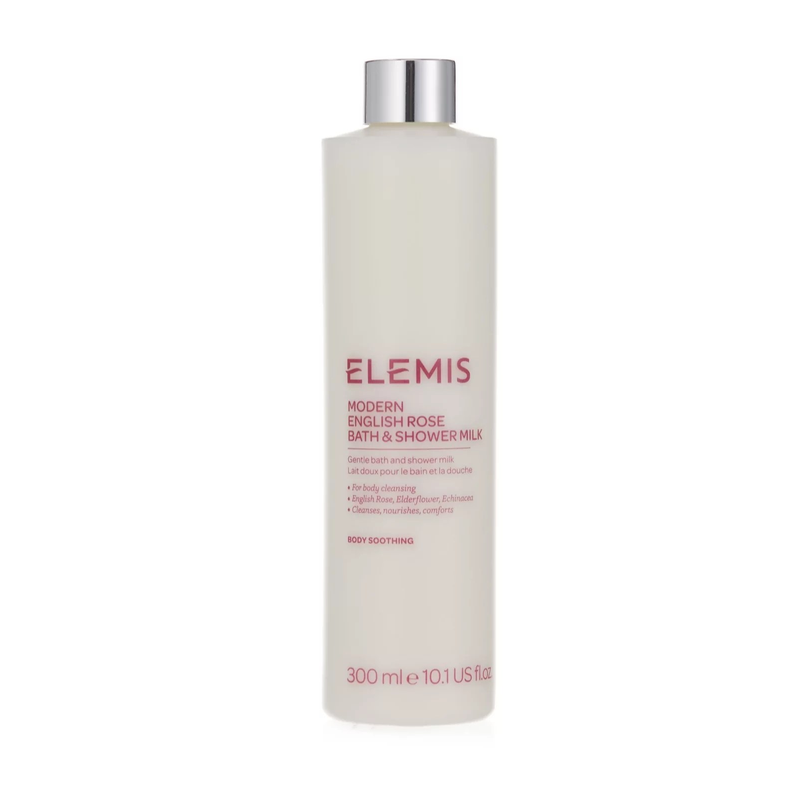 Elemis Modern English Rose Bath & Shower Milk 300ml QVC UK