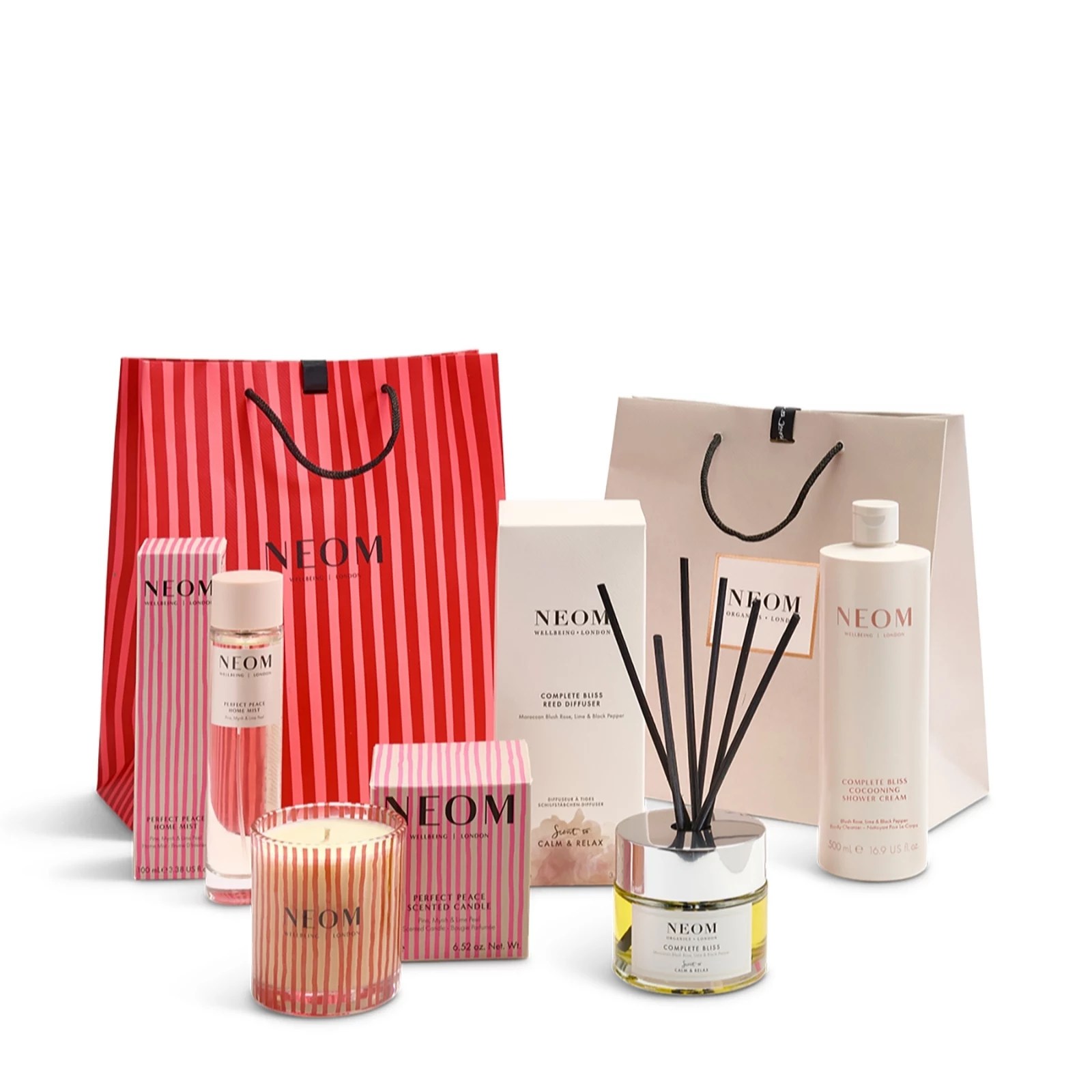 Neom Wellbeing Ultimate Luxury 4 Piece Collection QVC UK
