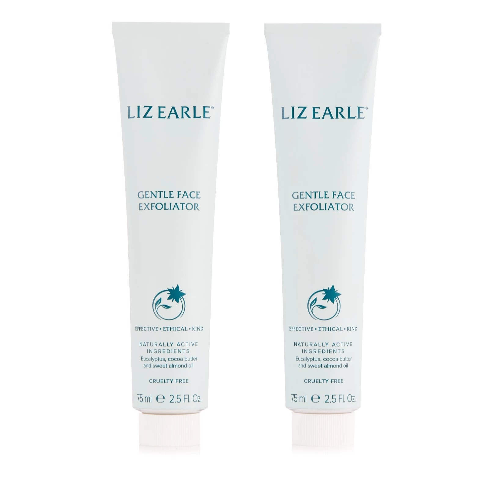 Liz Earle Gentle Face Exfoliator Duo QVC UK