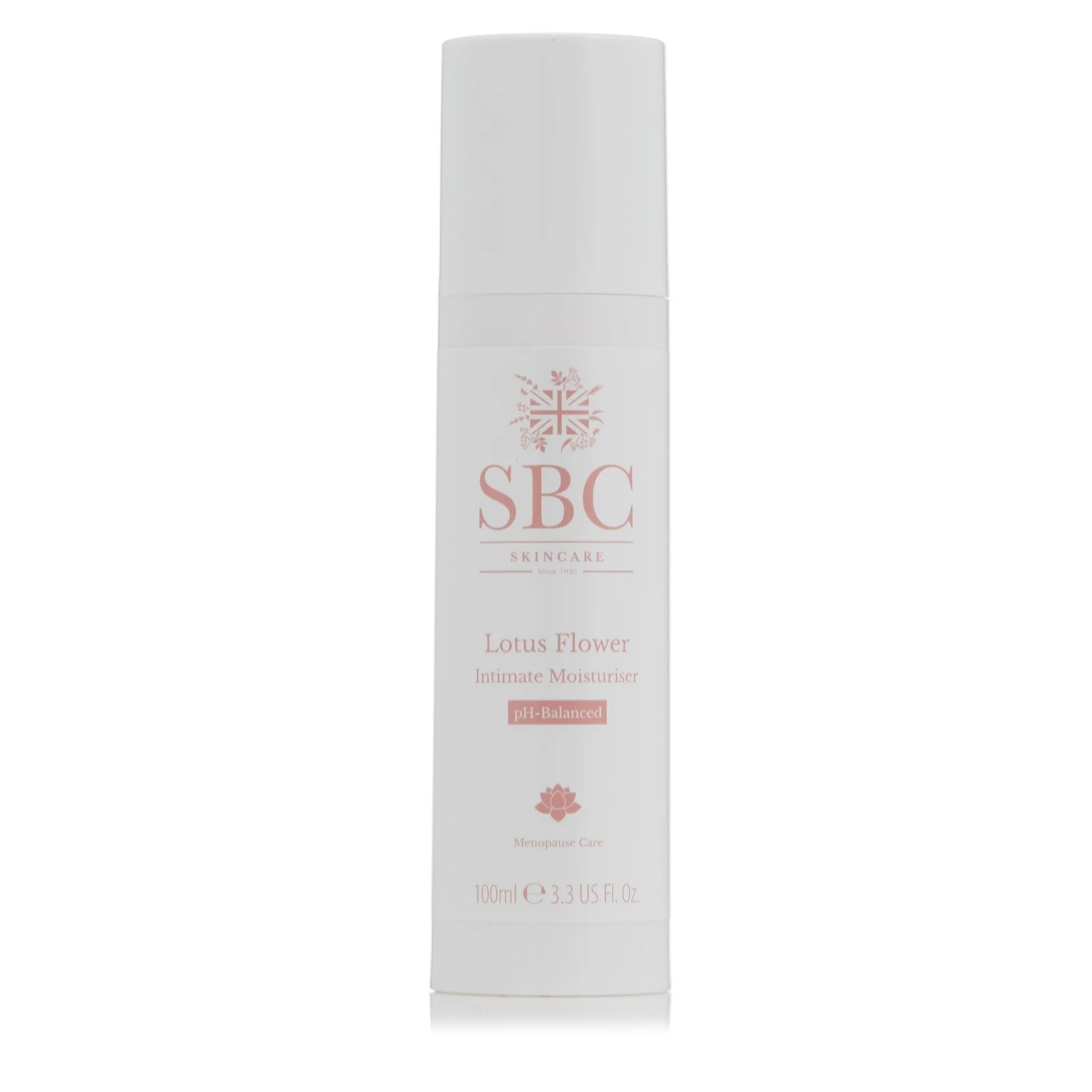 SBC Lotus Flower intimate Moisturiser 100ml QVC UK
