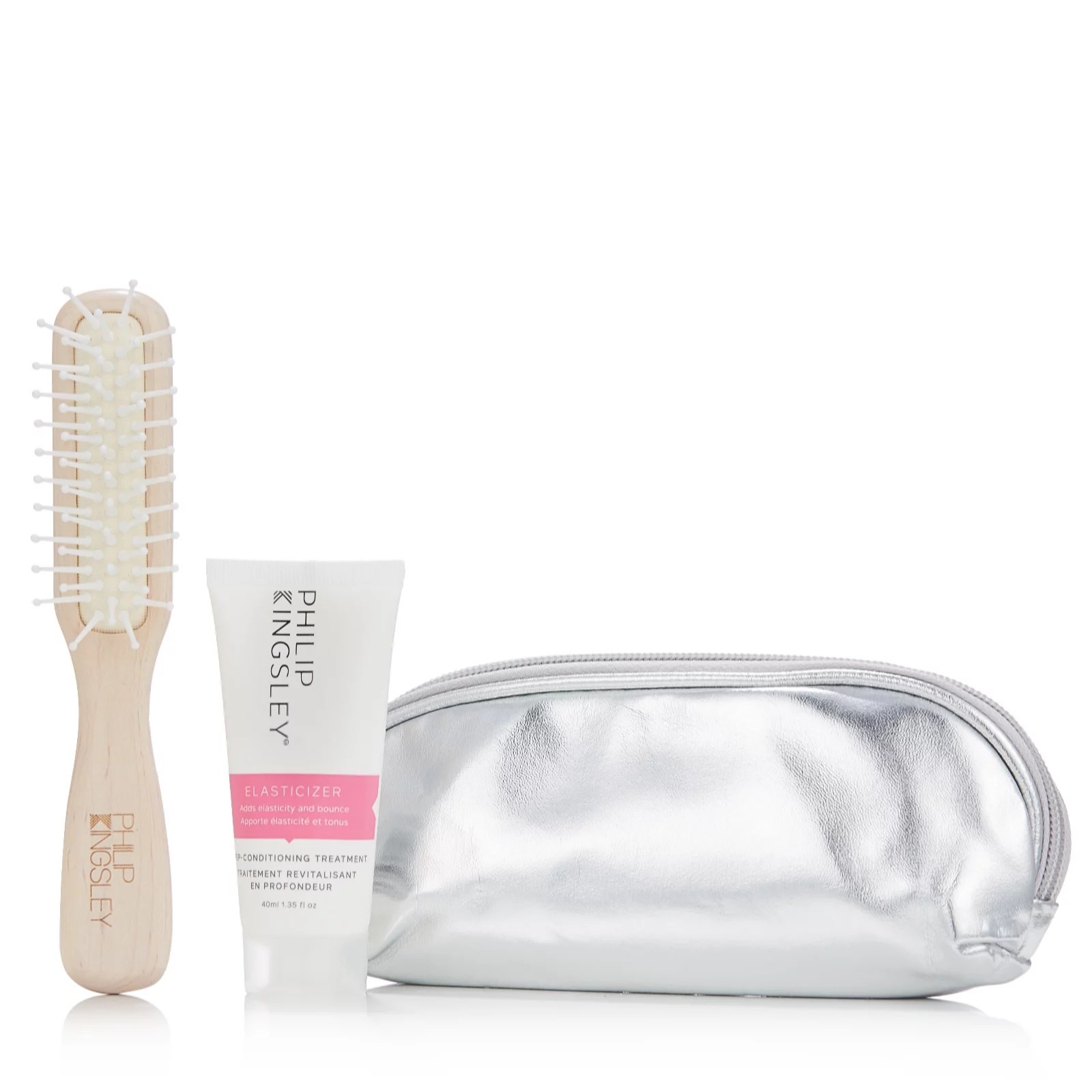 Philip Kingsley Handbag Brush and Elasticizer Collection QVC UK