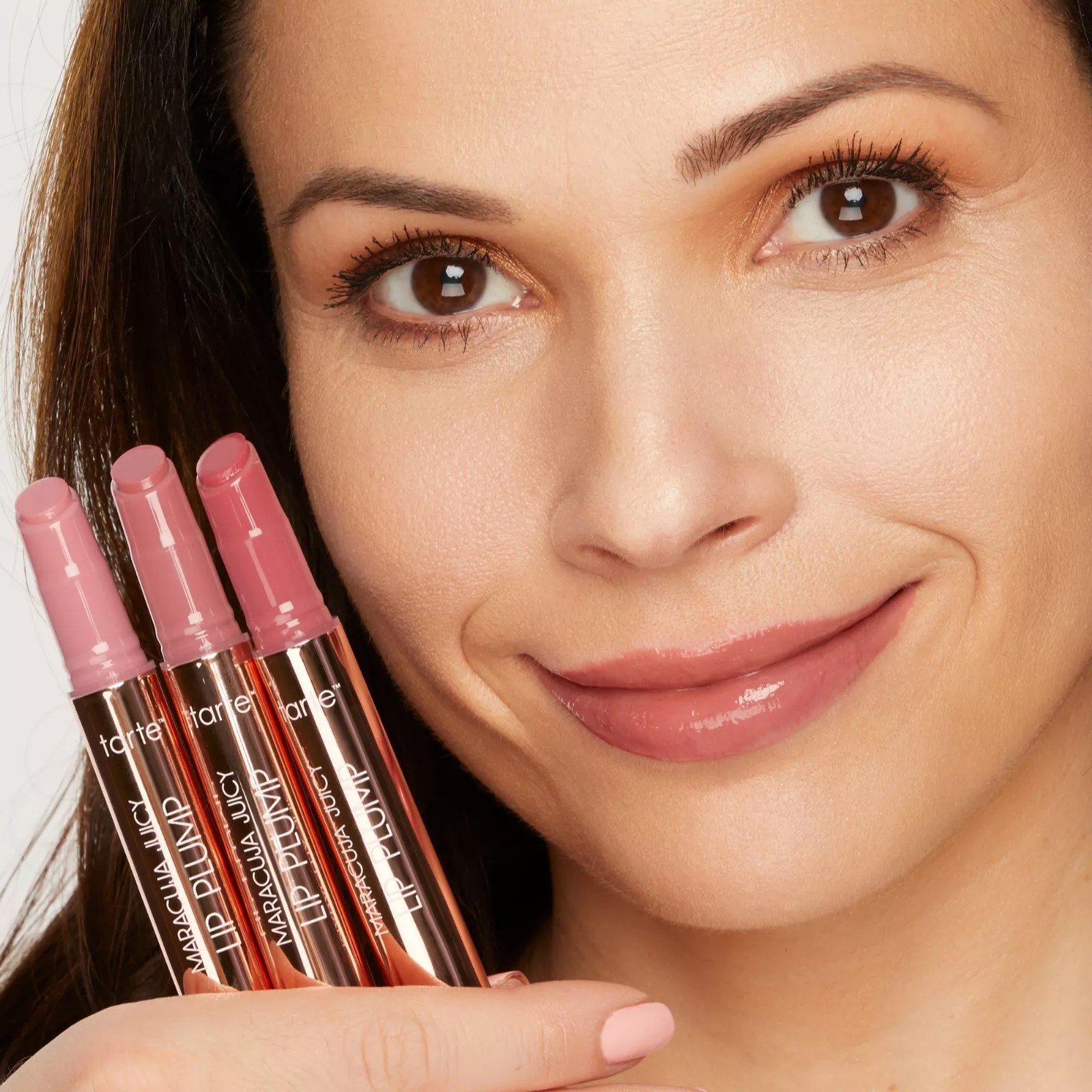 Tarte Maracuja Juicy Lip Plump Spring Roses Trio QVC UK