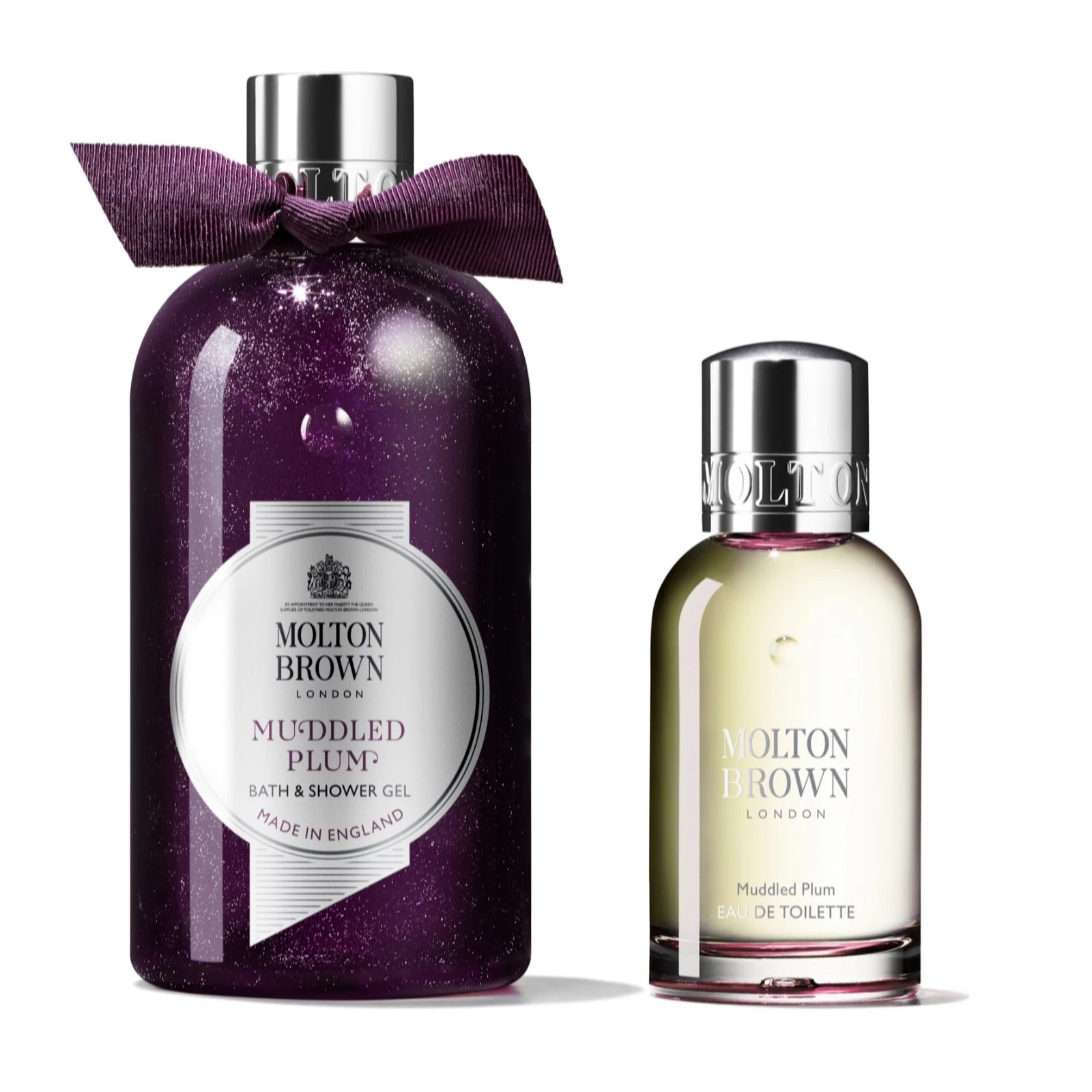 Molton Brown Muddled Plum Fragrance Layering Duo QVC UK