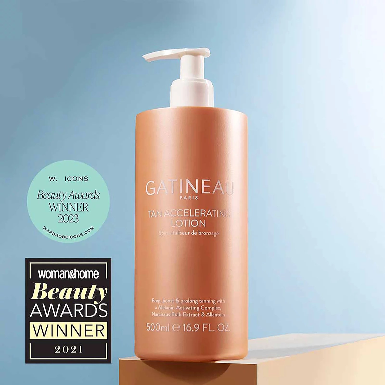 Gatineau Supersize Tan Accelerating Lotion 500ml QVC UK