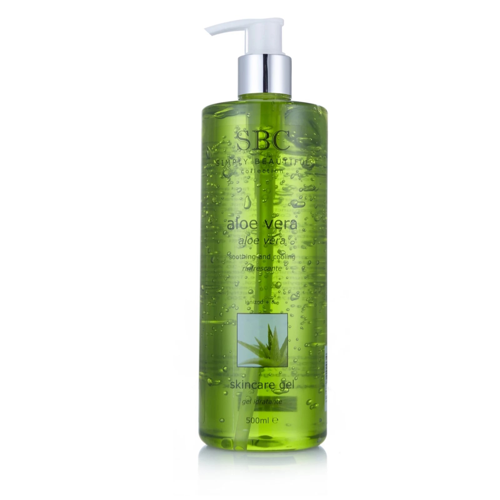 SBC Aloe Vera Gel 500ml QVC UK