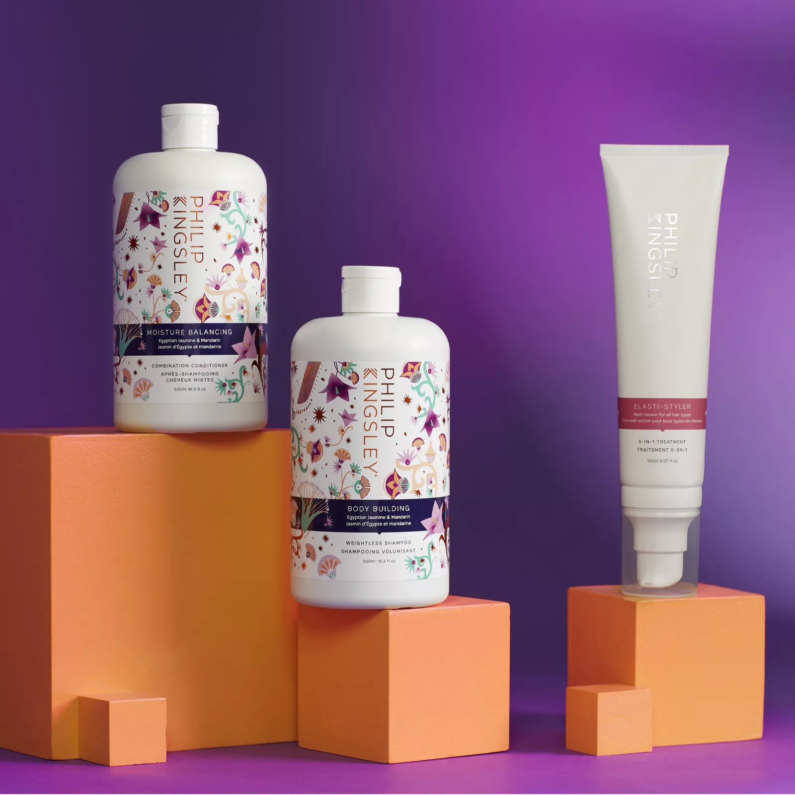 Philip Kingsley Egyptian Jasmine and Mandarin 3 Piece Collection QVC UK