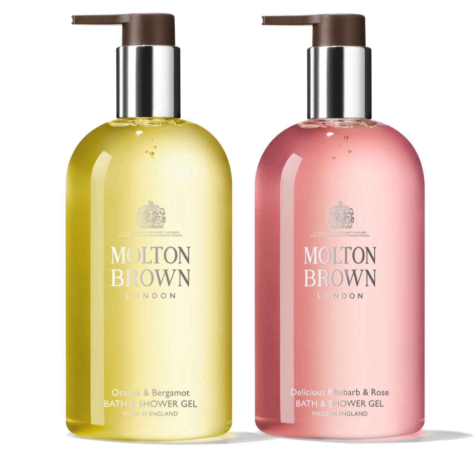 Molton Brown Supersize Bath & Shower Gel Duo 500ml QVC UK