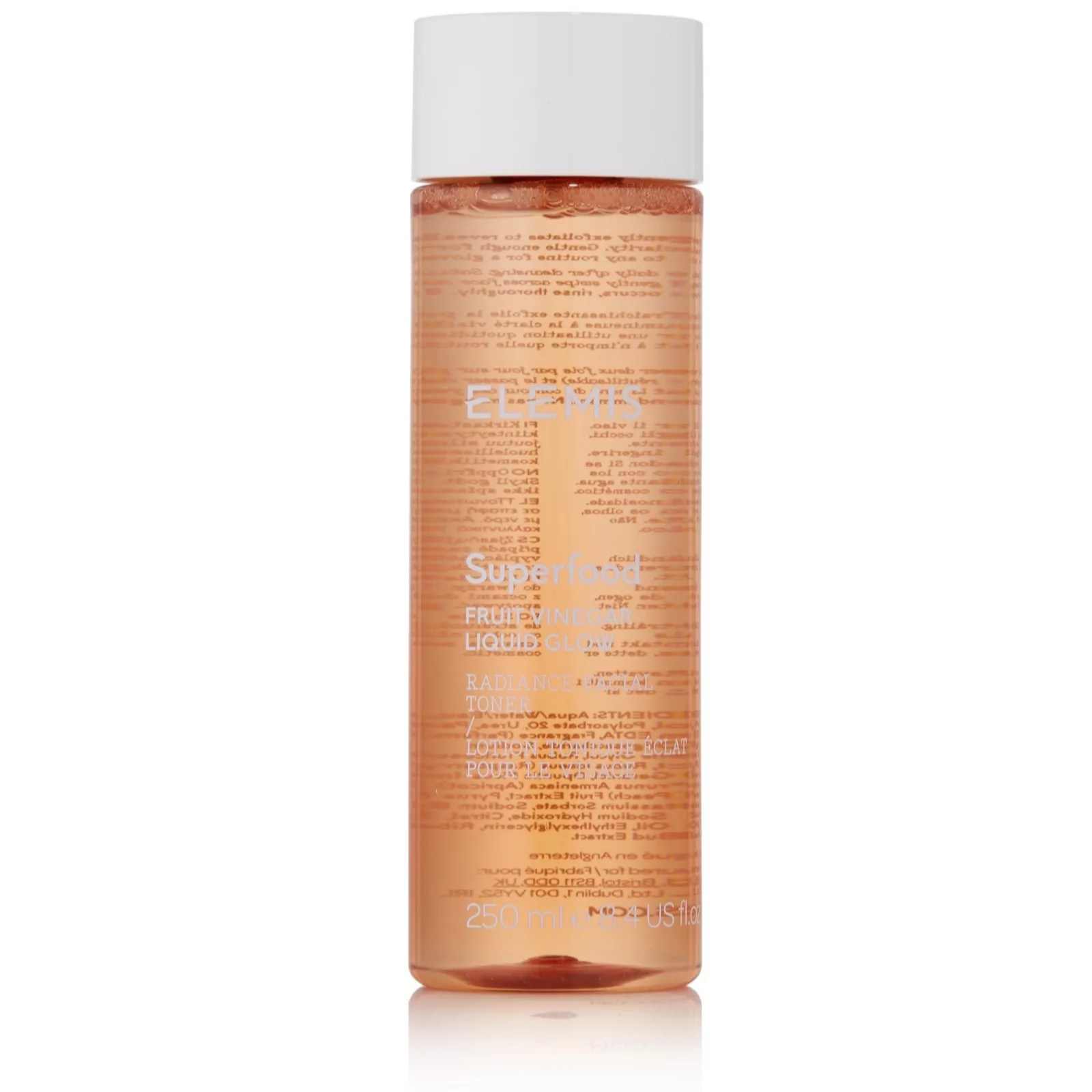 Elemis Superfood Fruit Vinegar Liquid Glow 250ml QVC UK