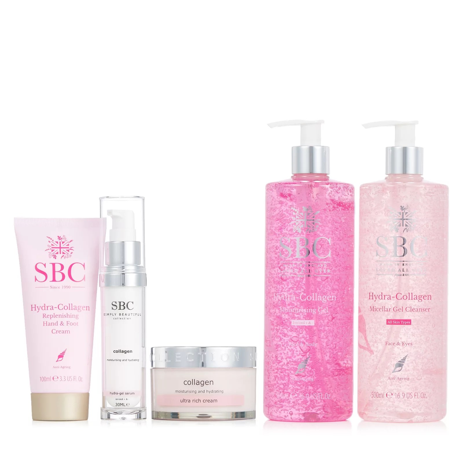 SBC 6 Piece Ultimate Collagen Skincare Collection QVC UK