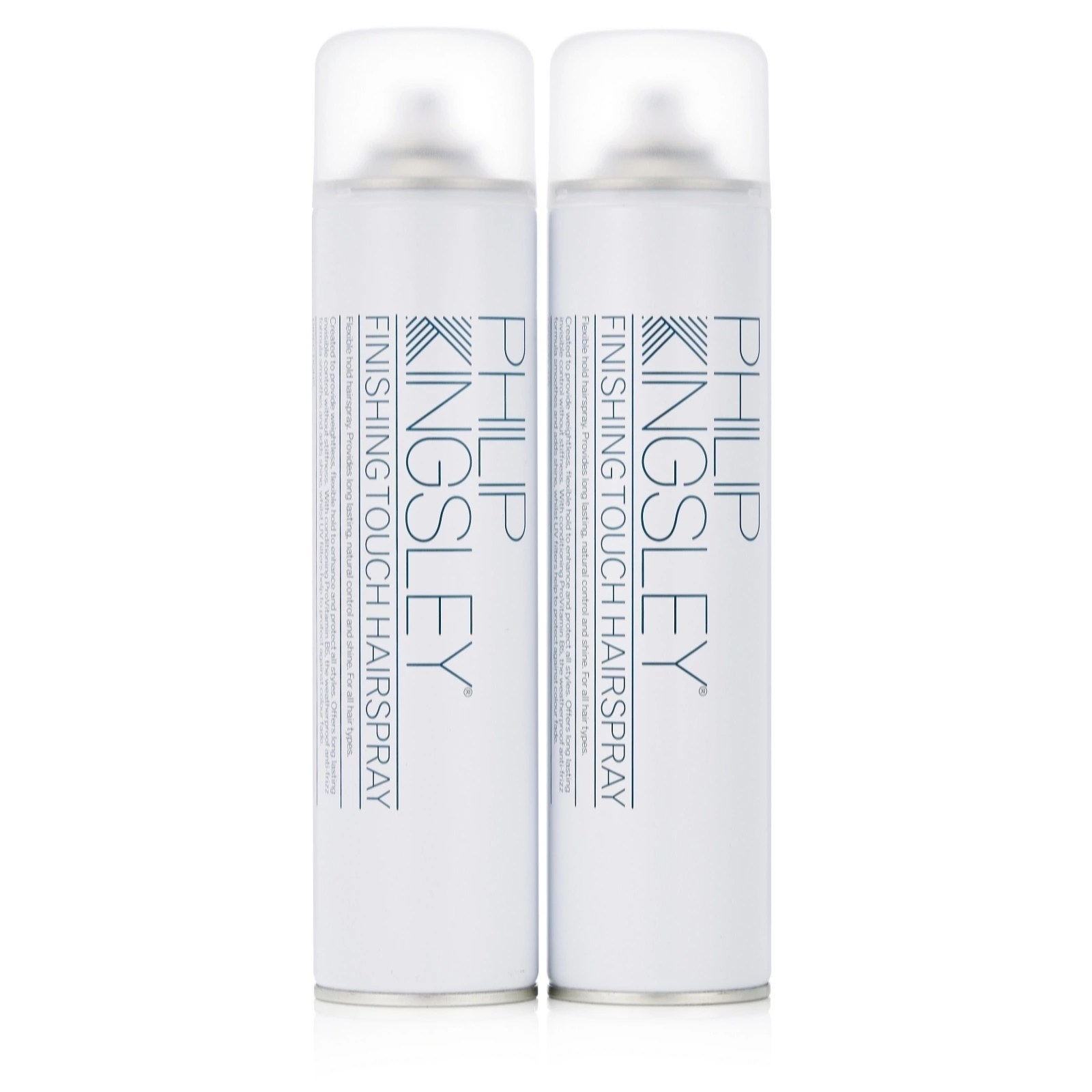 Philip Kingsley Supersize Finishing Touch Hairspray Duo QVC UK