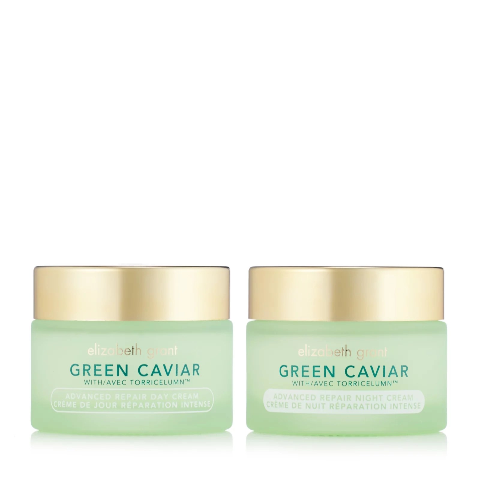 Elizabeth Grant Green Caviar Moisturiser Duo QVC UK