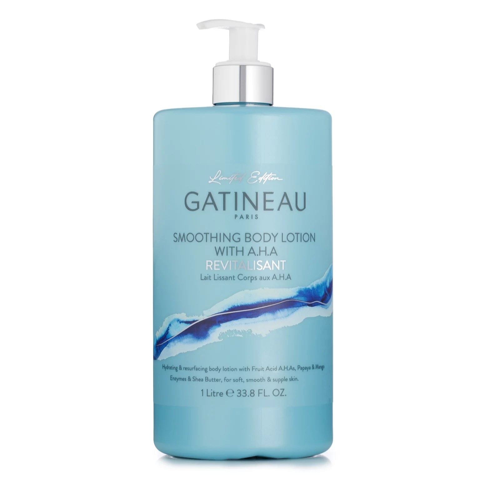 Gatineau AHA Body Lotion 1 Litre Limited Edition QVC UK