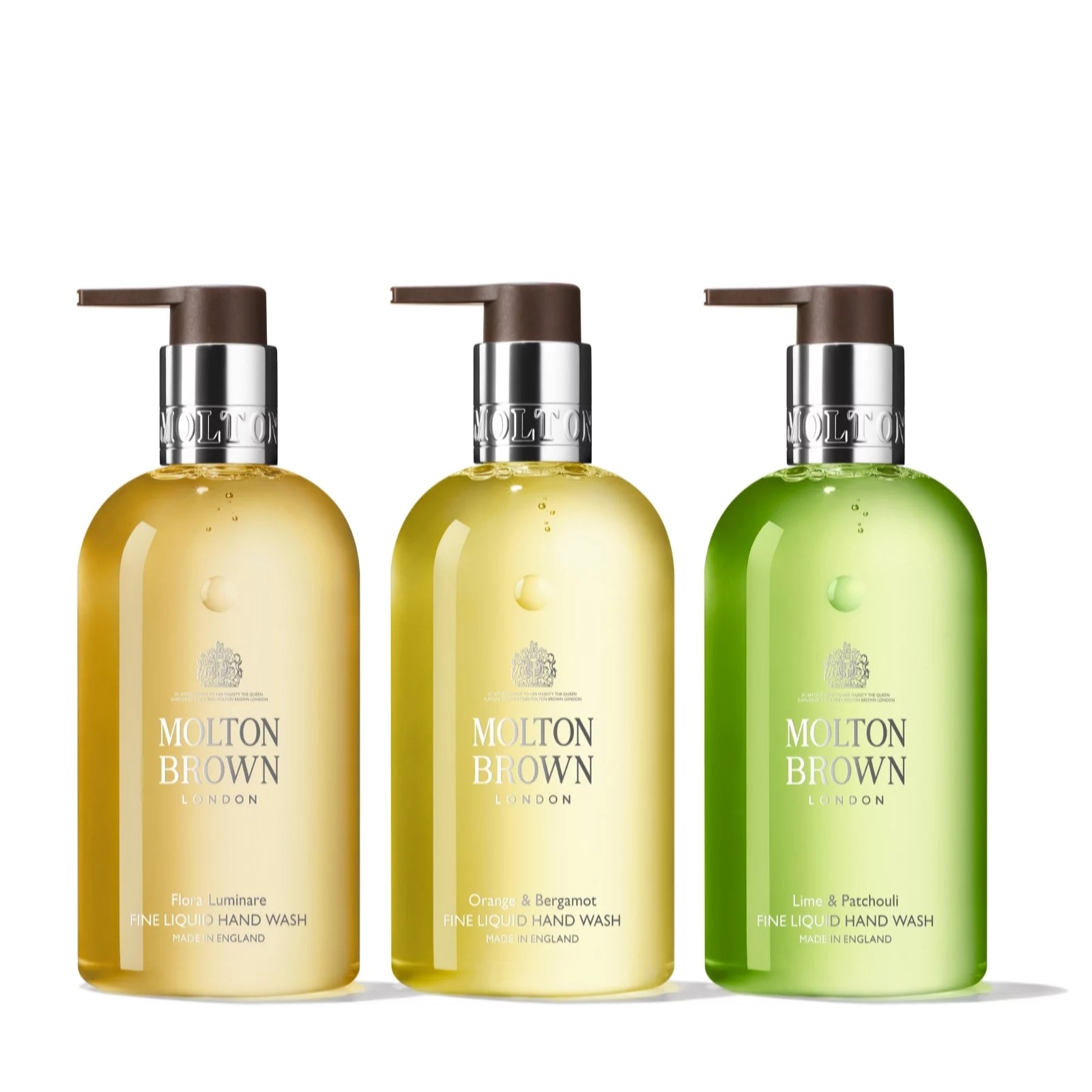 Molton Brown Hand Wash Trio 300ml QVC UK