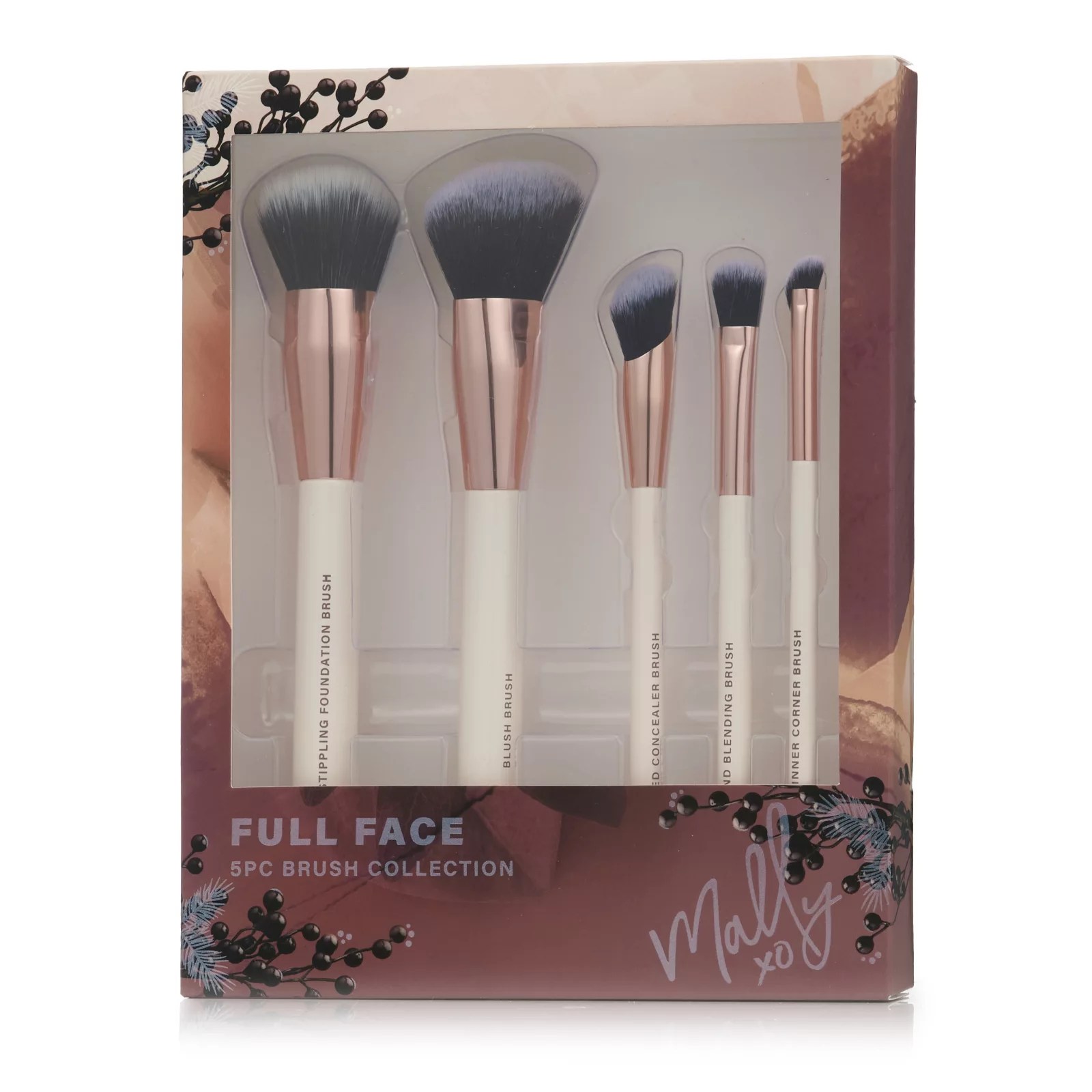 Mally Full Face Brush Collection QVC UK