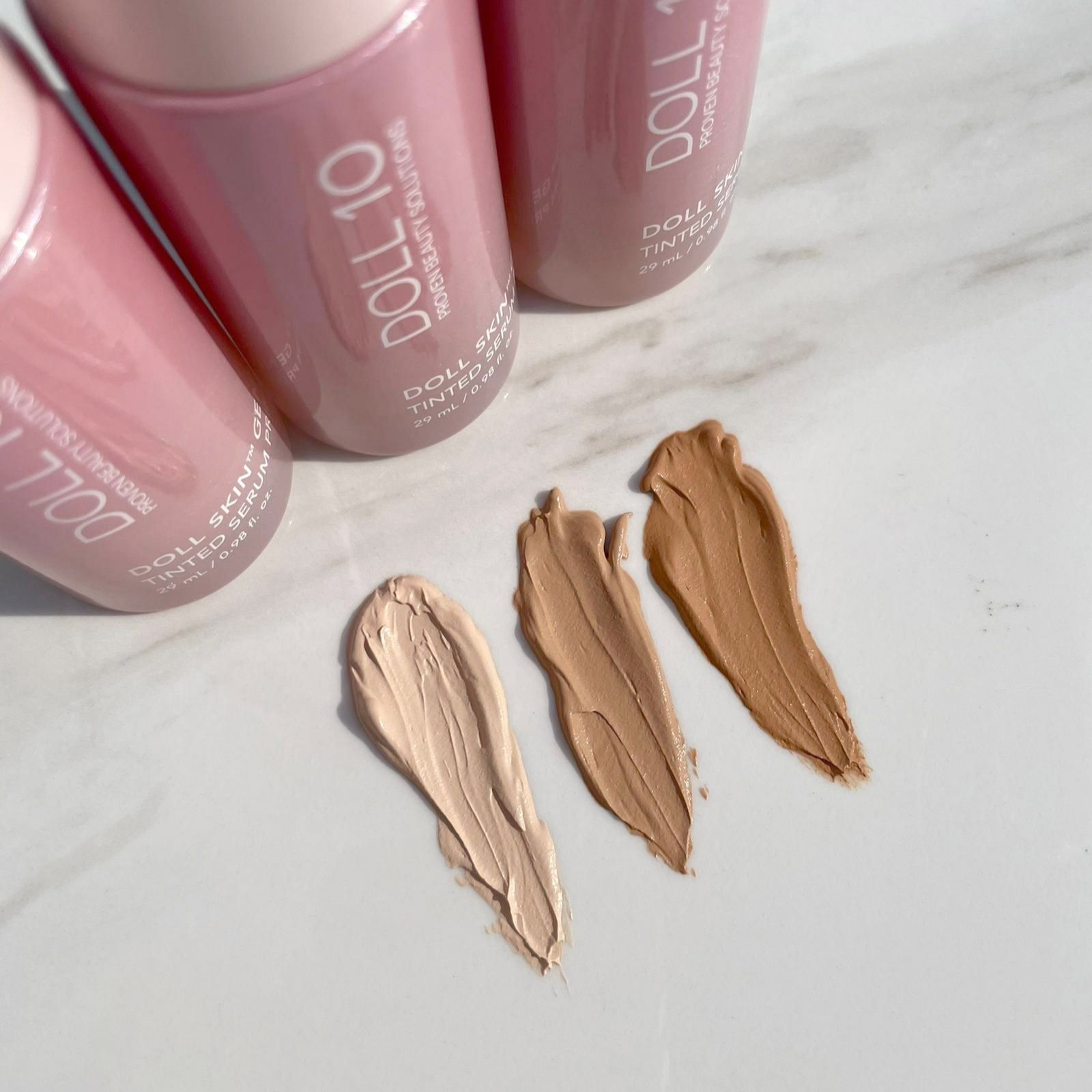 Doll 10 Doll Skin Genius Tinted Serum Primer 29ml QVC UK