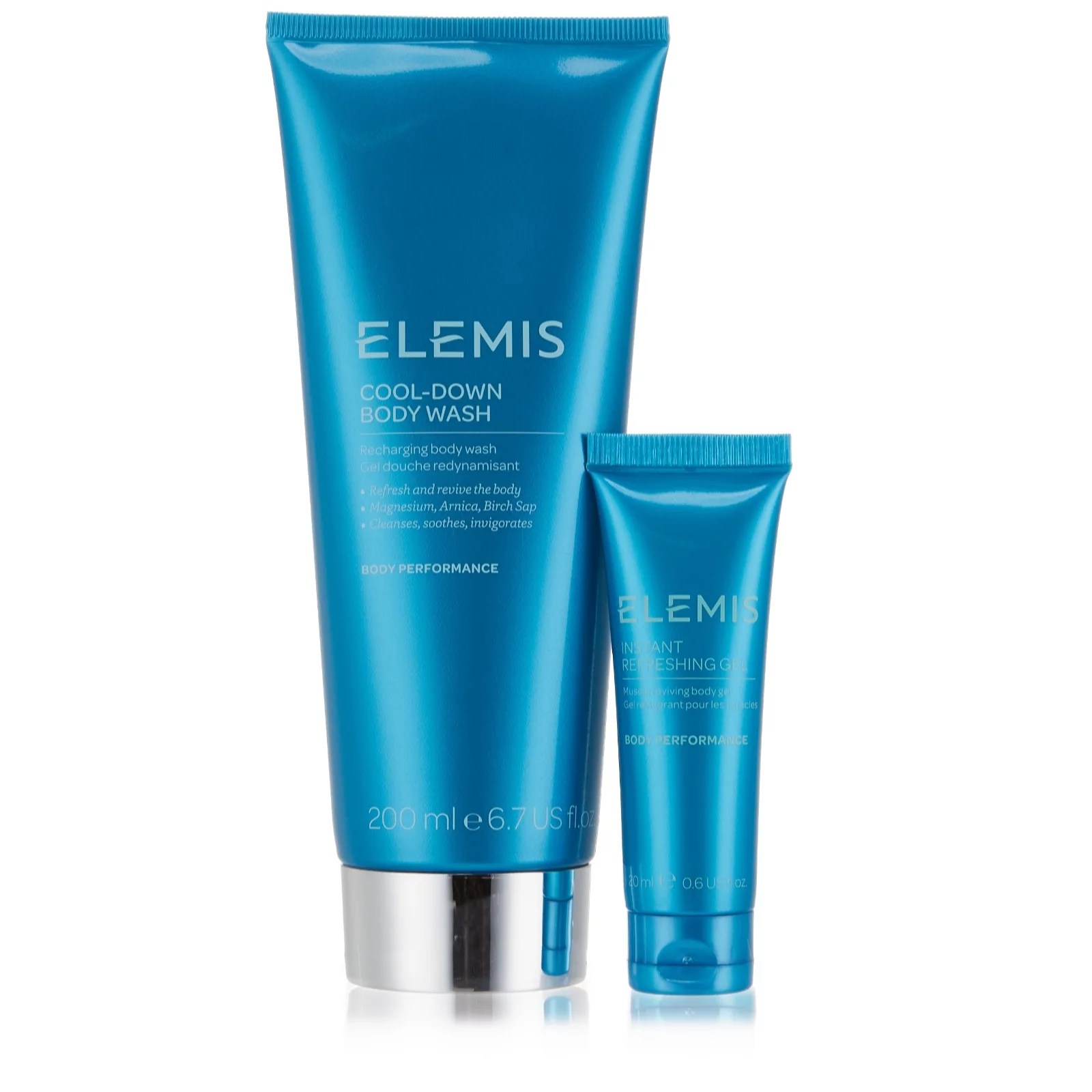 Elemis Instant Cool Down Body Wash & Gel QVC UK