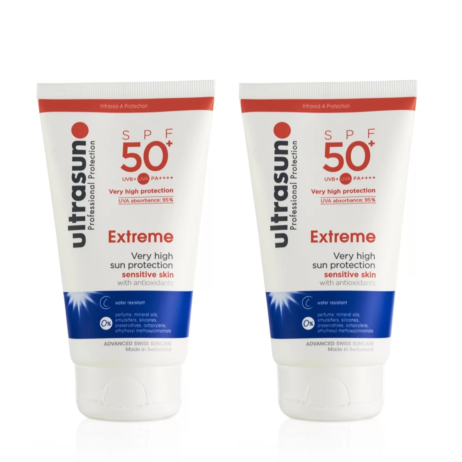 Ultrasun Sun Protection Extreme SPF 50+ 150ml Duo QVC UK