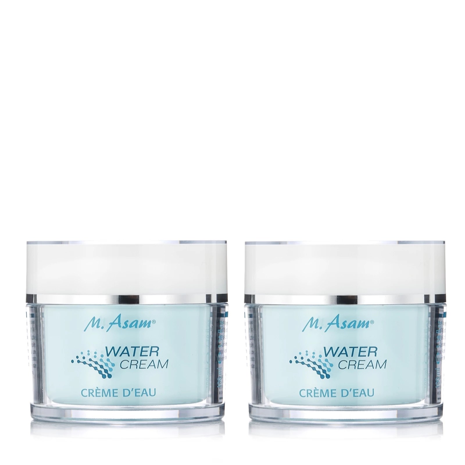M. Asam Water Cream 100ml Duo QVC UK