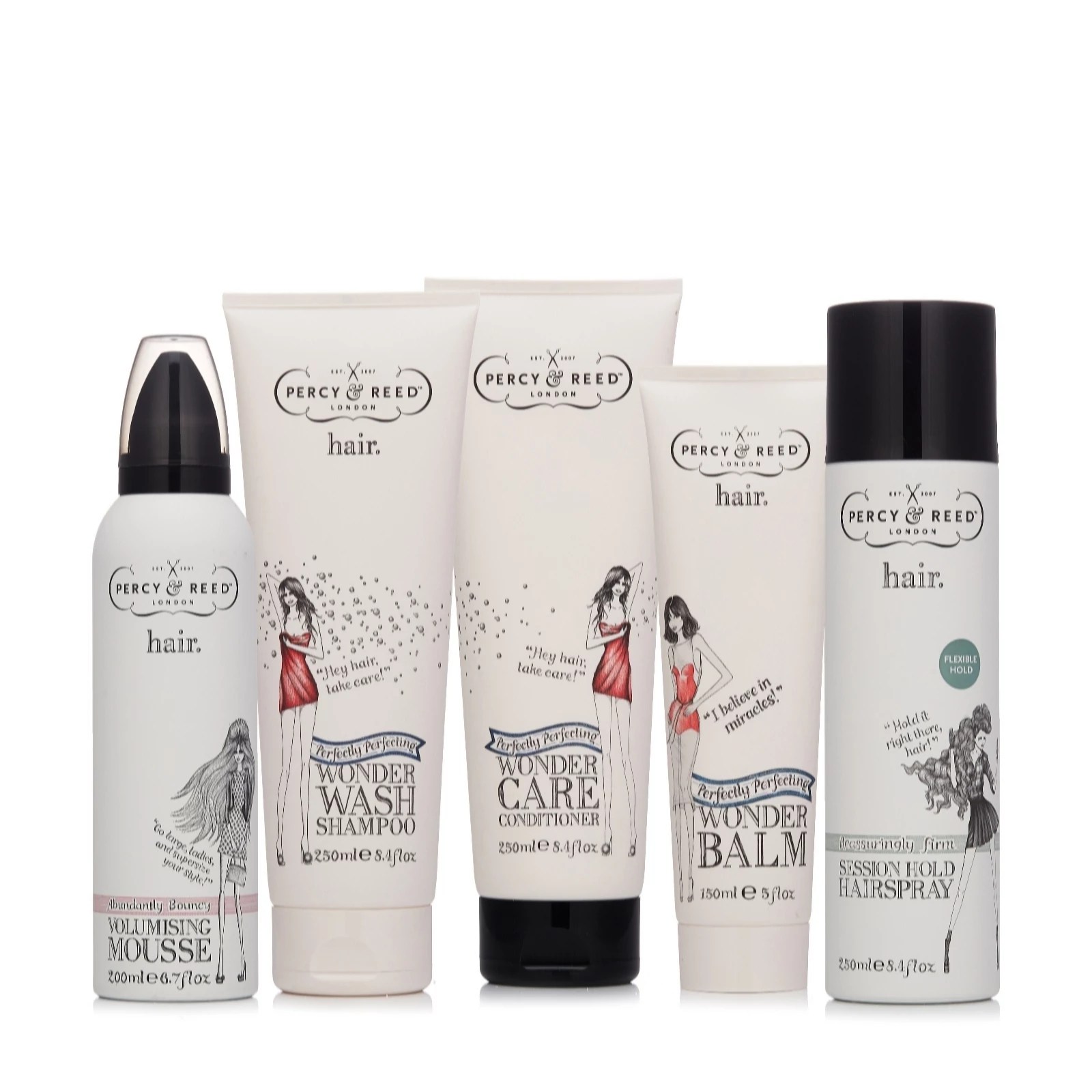 Percy & Reed 5 Piece Perfectly Perfecting Haircare Collection QVC UK