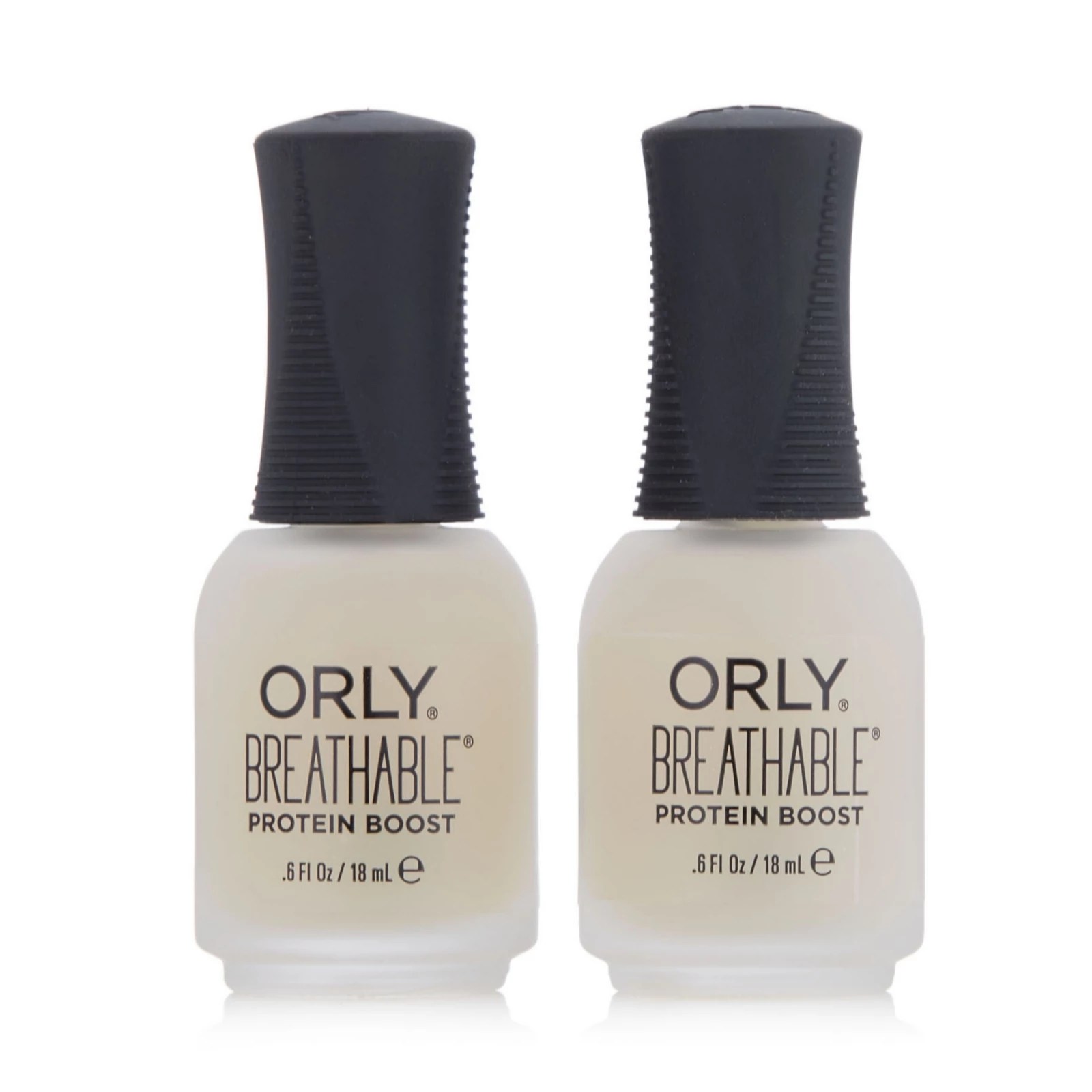 Orly Breathable Protein Boost Nail Strengther 18ml Duo QVC UK