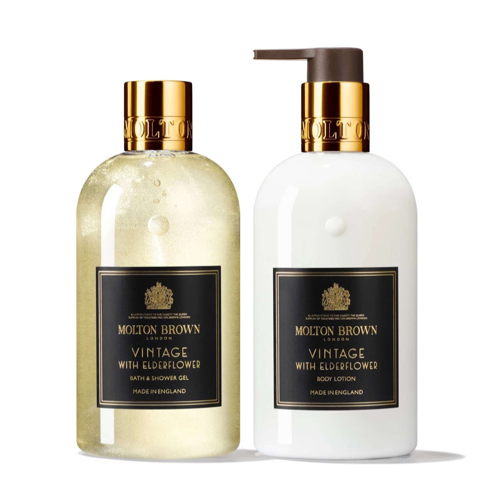 Molton Brown Vintage Elderflower Body Duo QVC UK