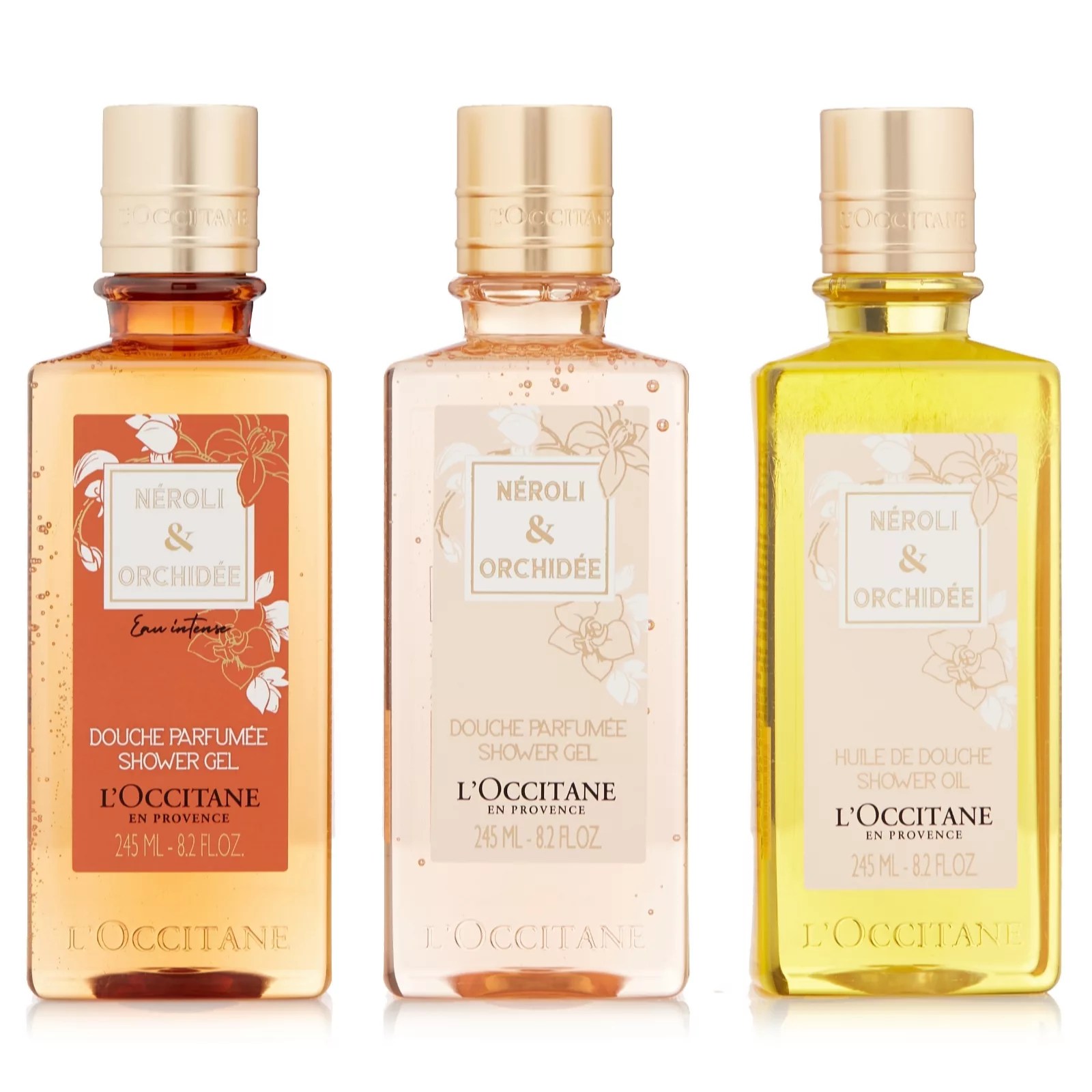 L'Occitane 3 Piece Neroli Shower Set QVC UK