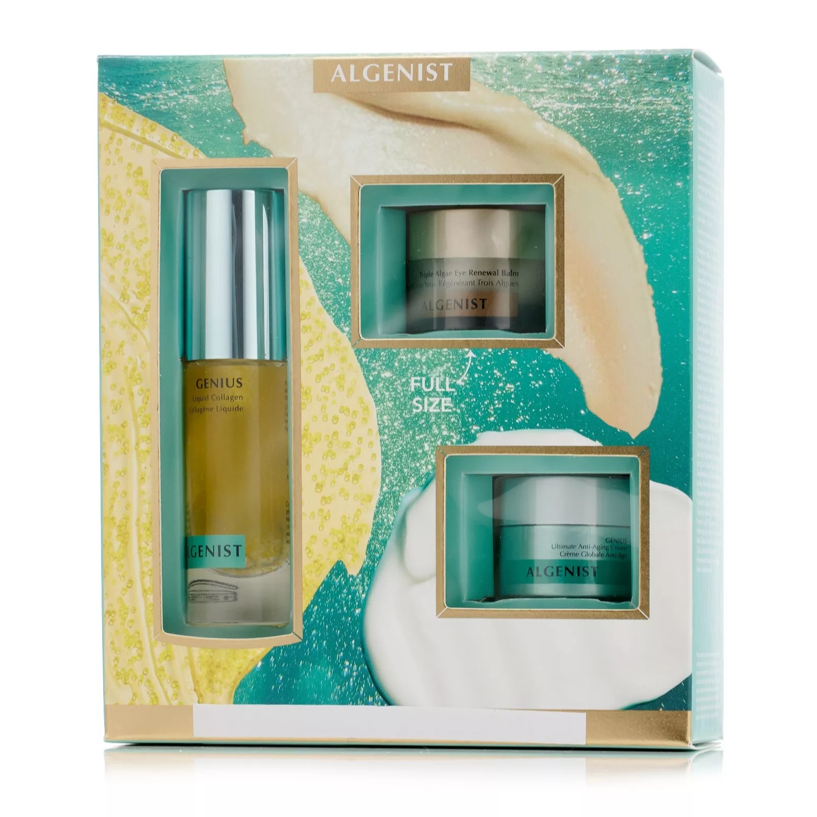 Algenist 3 Piece Skincare Results Kit QVC UK