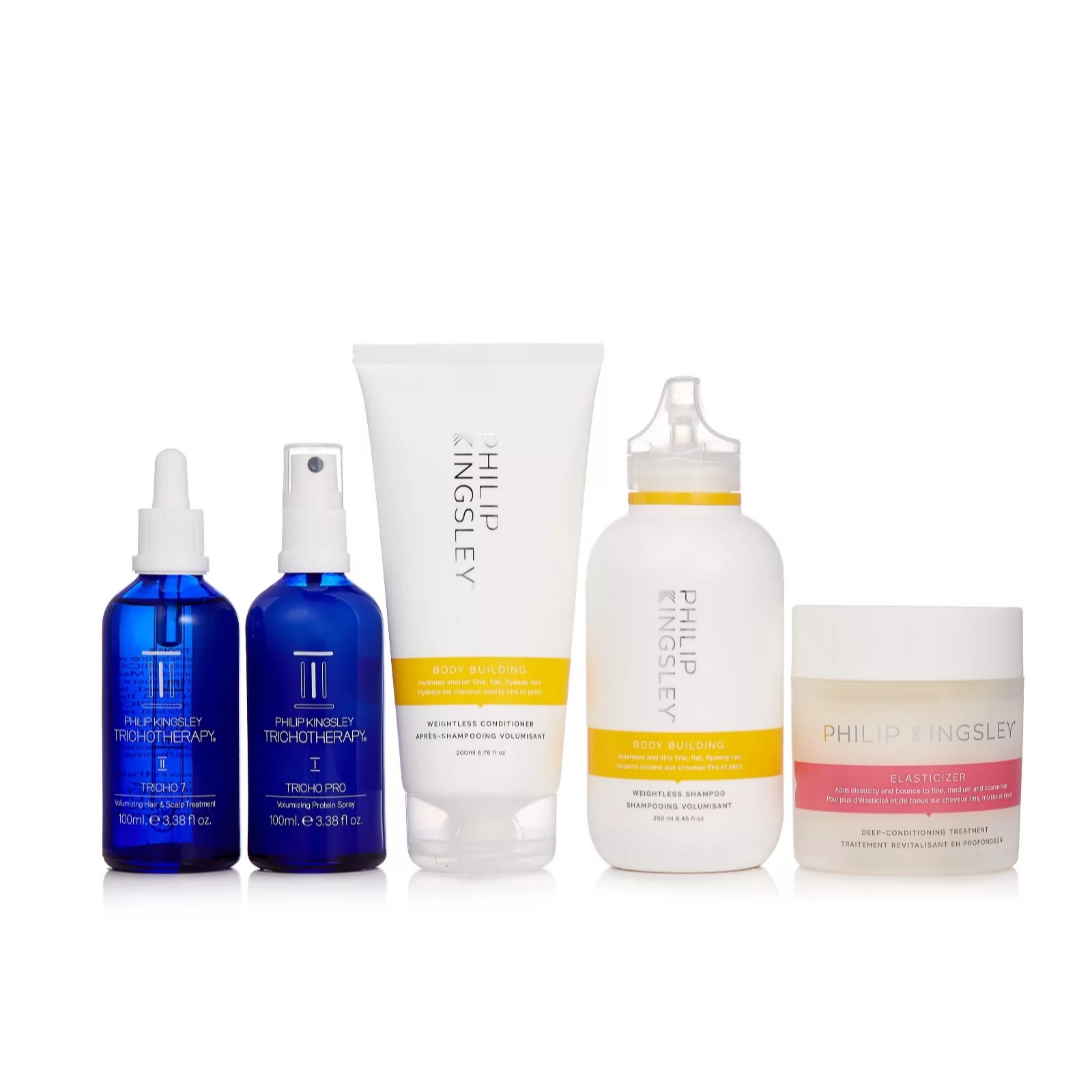 Philip Kingsley 5 Piece Complete Regime Haircare Collection QVC UK