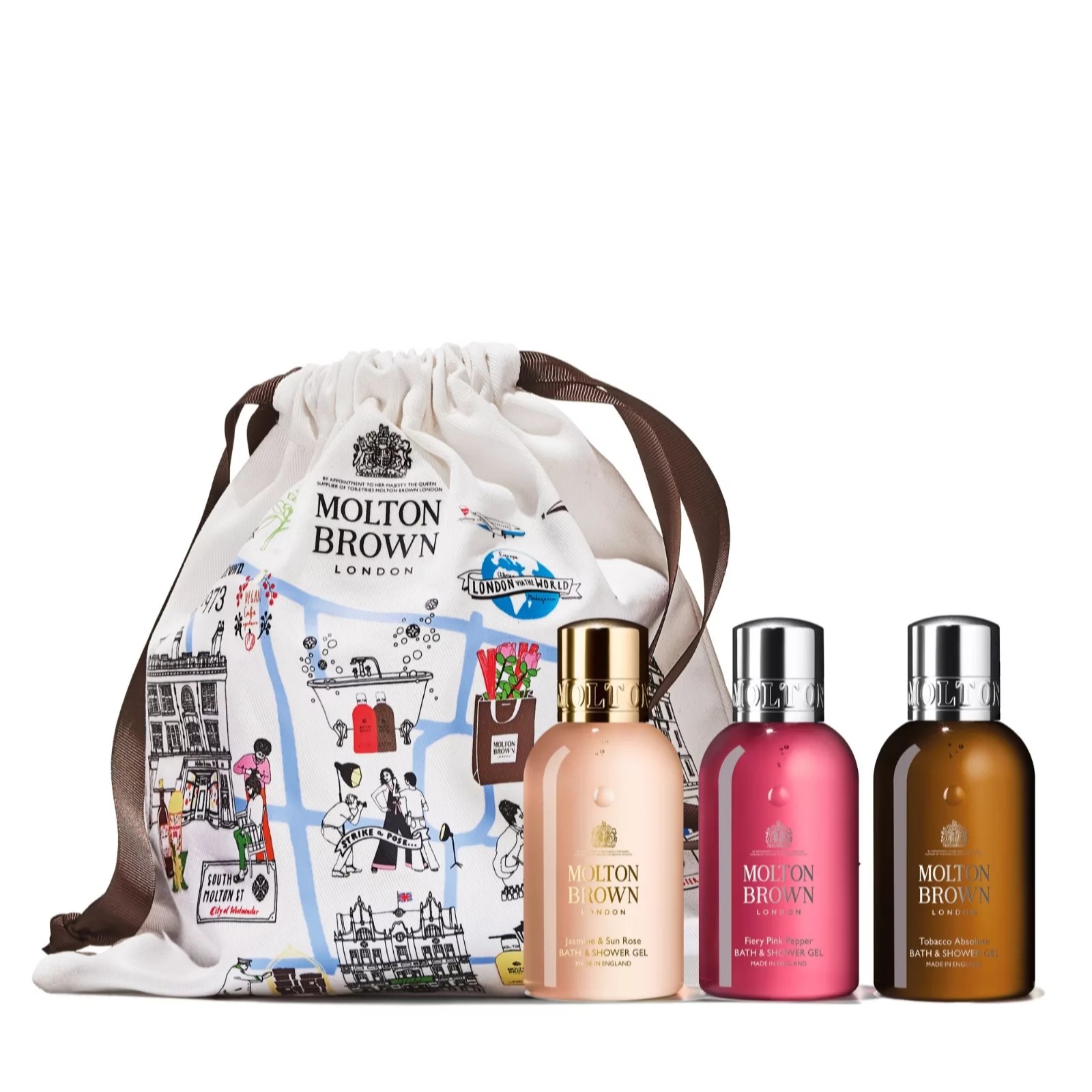 Molton Brown Body Wash Travel Set QVC UK