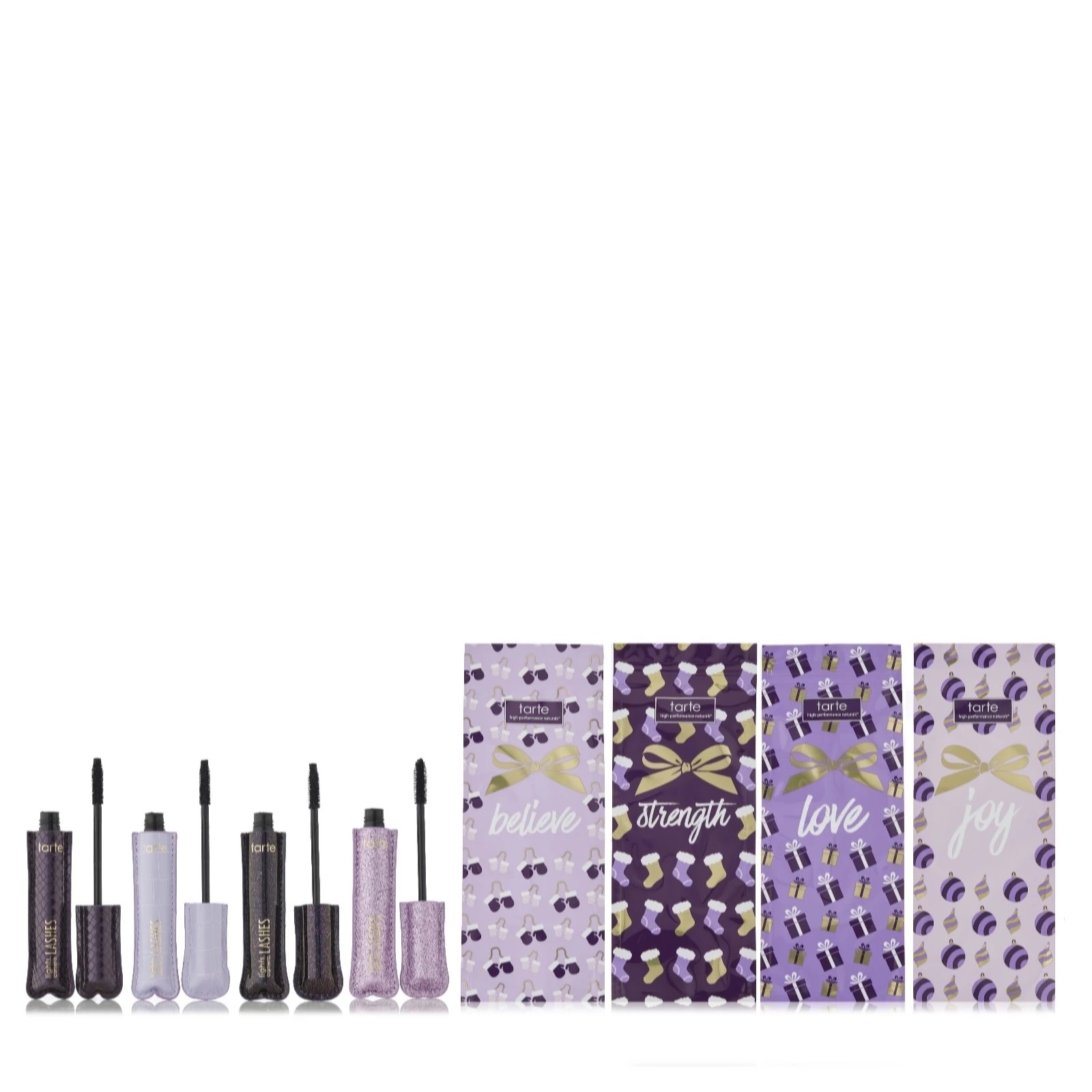 Tarte Lights, Camera, Lashes 4pc Mascara Collector Set QVC UK