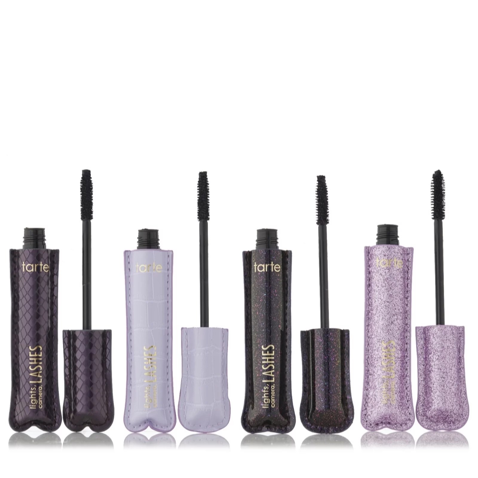 Tarte Lights, Camera, Lashes 4pc Mascara Collector Set QVC UK