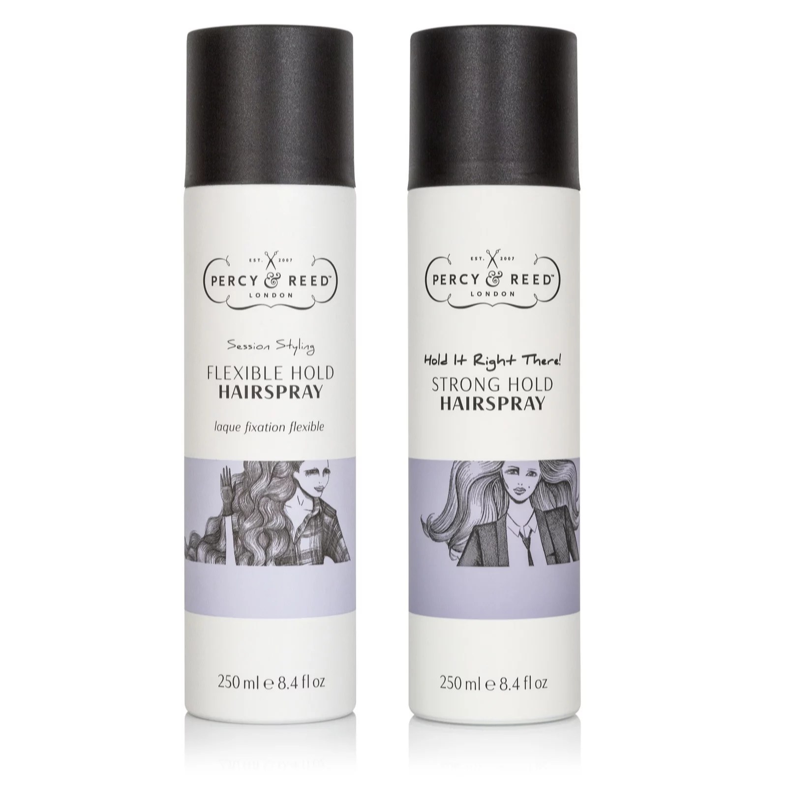 Percy & Reed Session Styling Hairspray Collection 250ml QVC UK