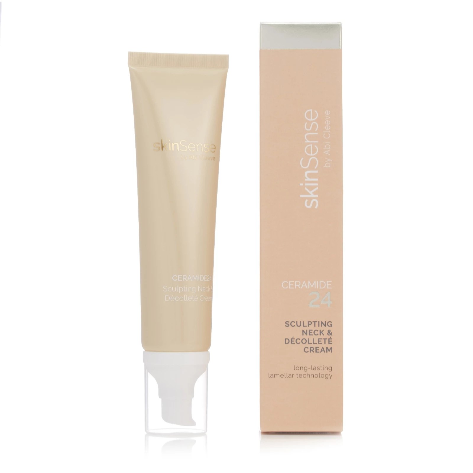 Skinsense Ceramide24 Neck & Decollete Cream 100ml QVC UK