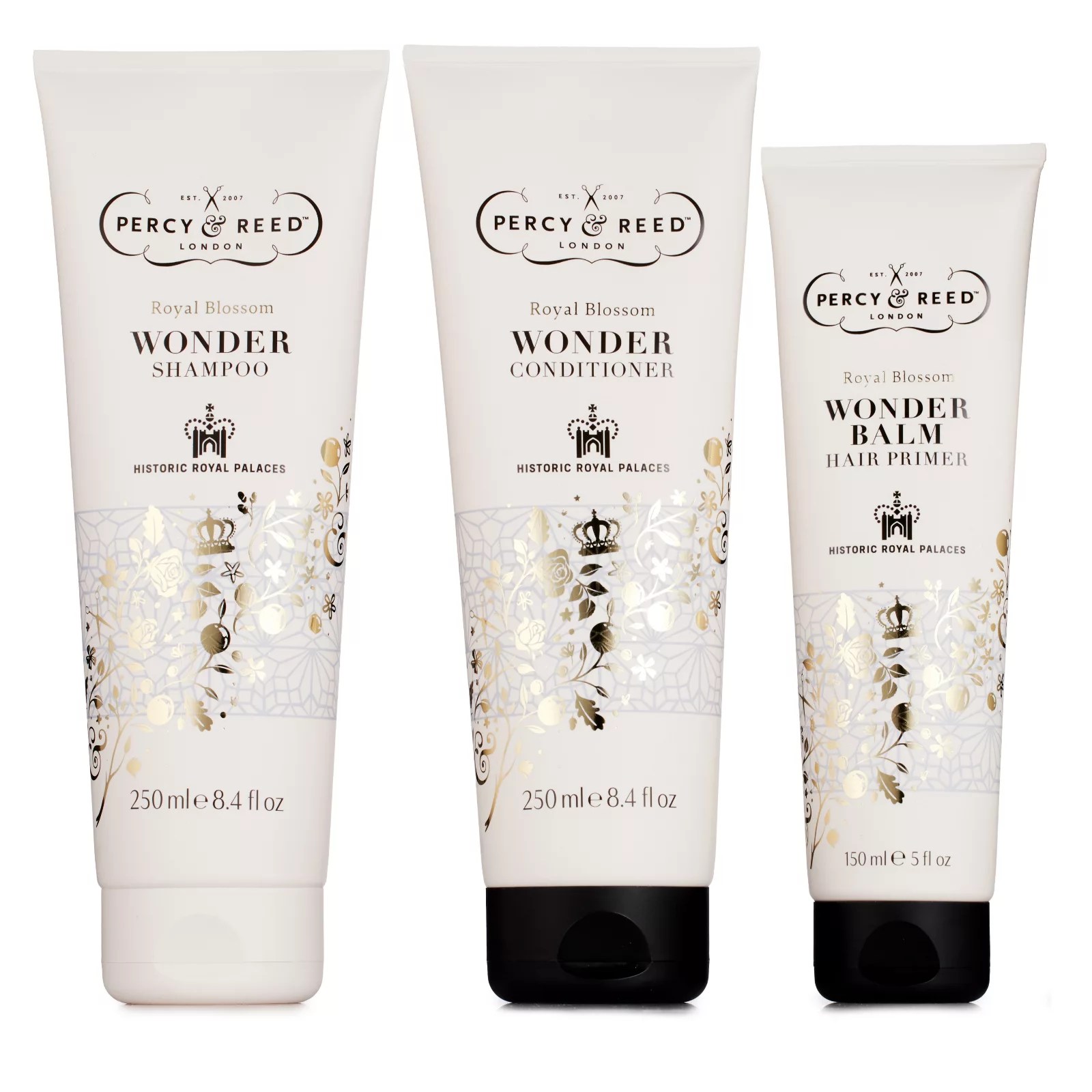 Percy & Reed Royal Blossom 5 Piece Haircare Collection QVC UK