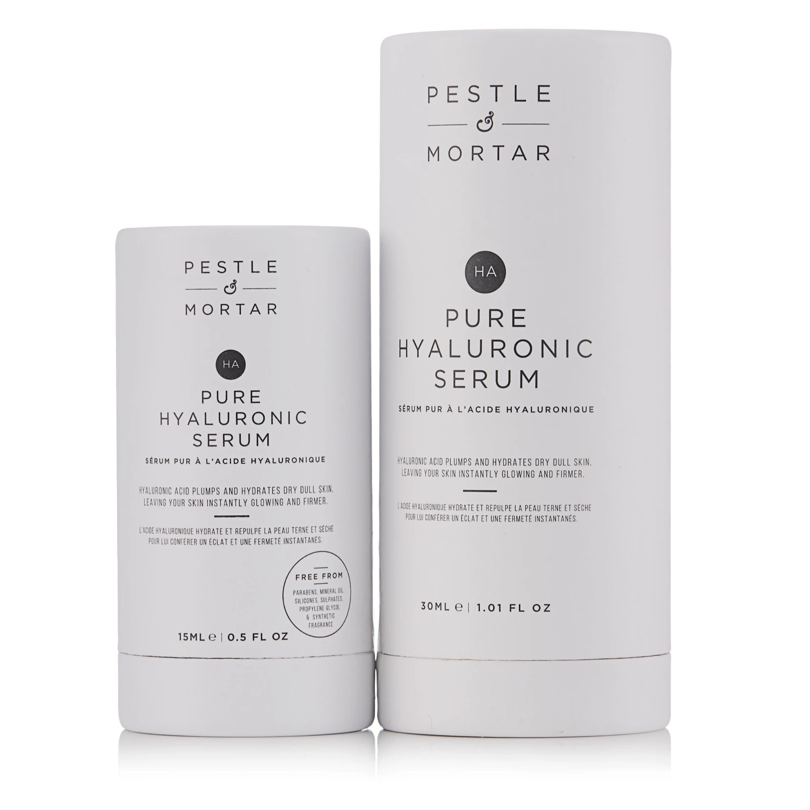 Pestle & Mortar Hyaluronic Serum Home & Away Collection QVC UK