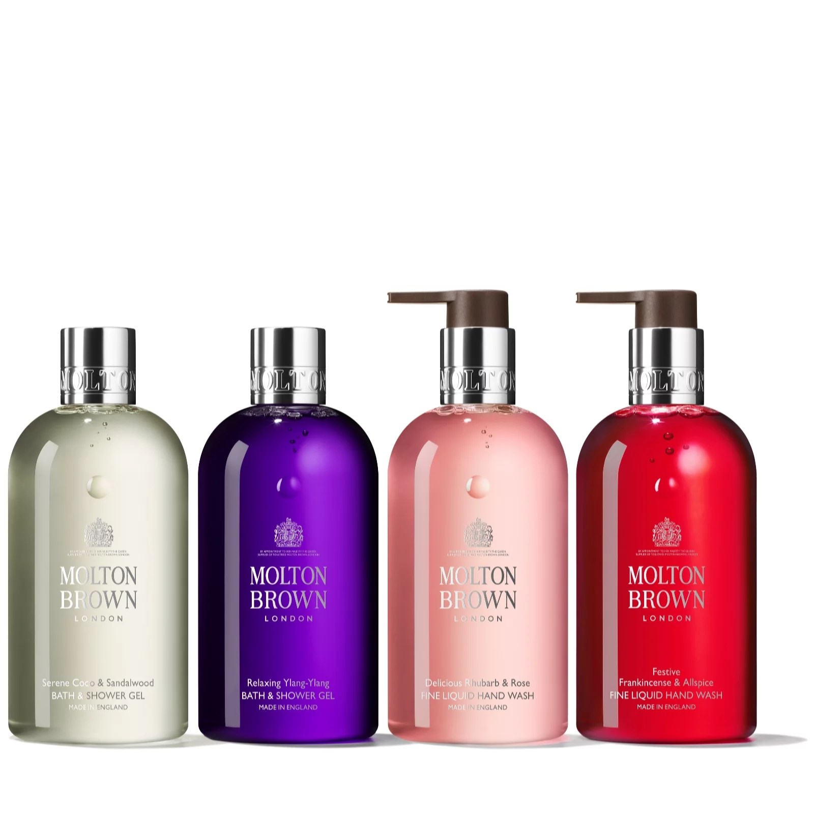 Molton Brown Essential 4 Piece Hand & Body Wash Collection QVC UK