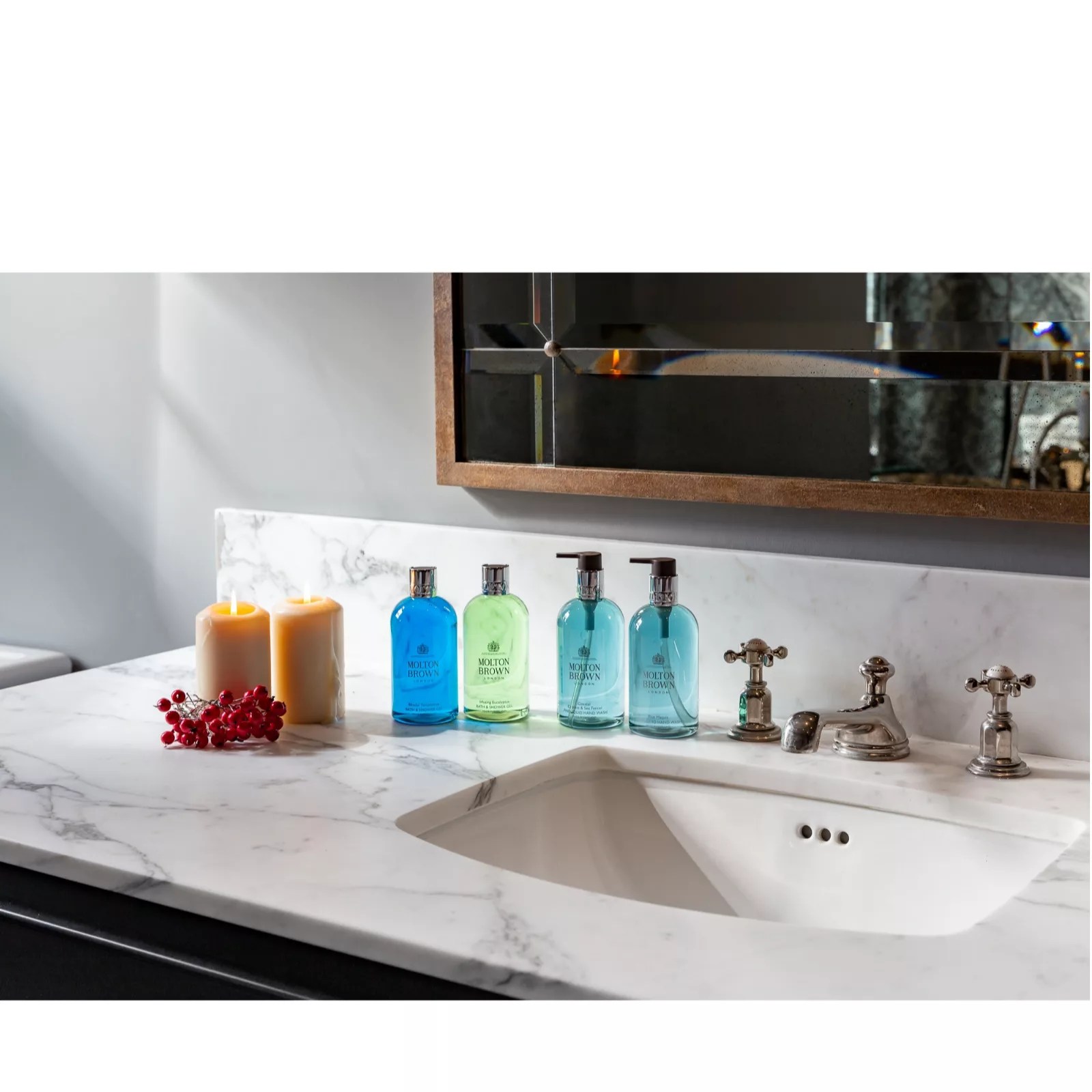 Molton Brown Essential 4 Piece Hand & Body Wash Collection QVC UK