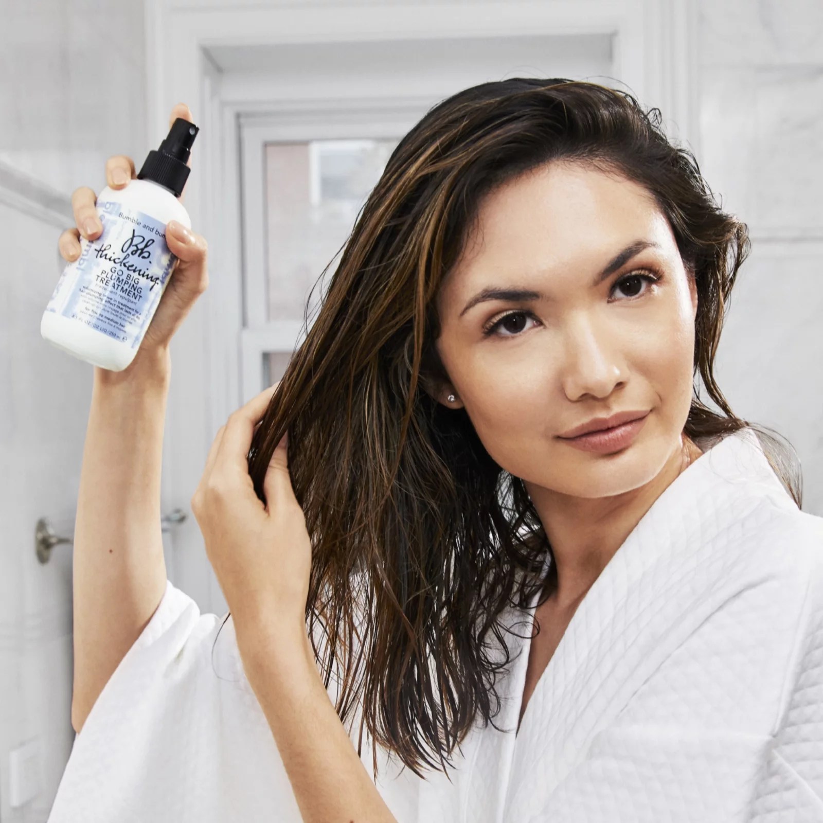 Bumble and Bumbel Go Big Plumping Treatment 250ml QVC UK