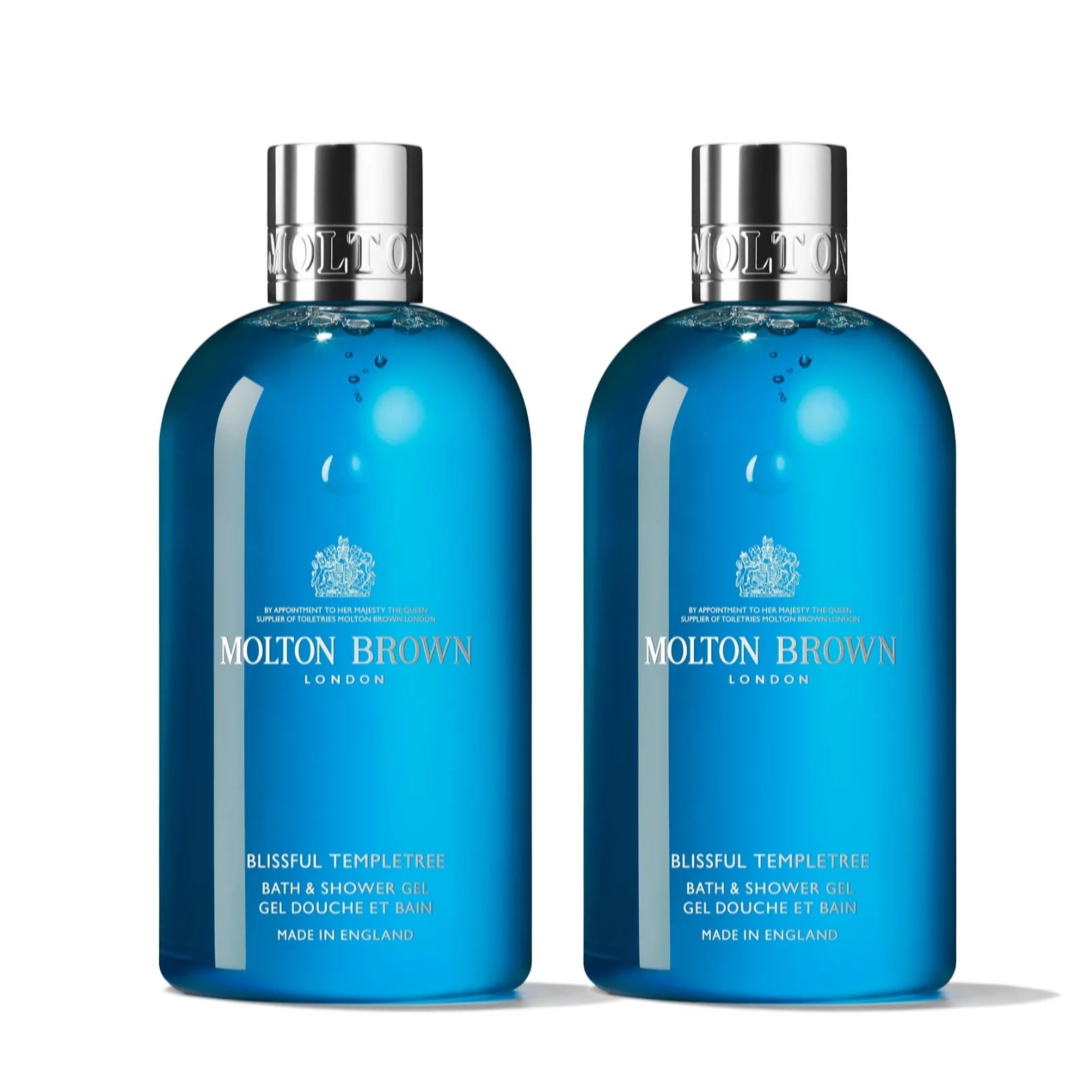 Molton Brown 2 Piece Blissful Templetree Body Wash Set QVC UK
