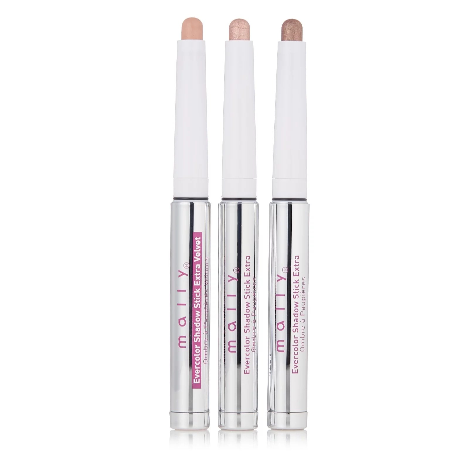 Mally Evercolor Shadow Stick Extra 3pc Collection QVC UK