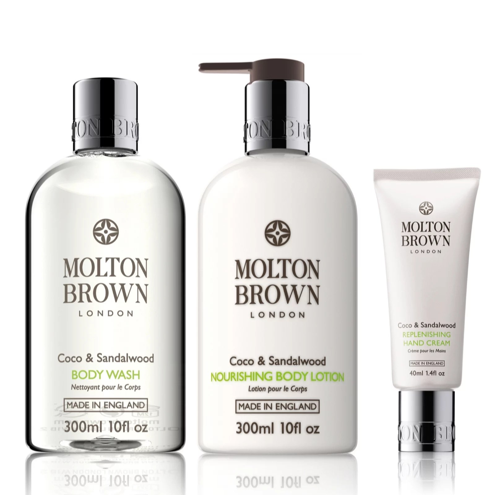 Molton Brown Coco & Sandalwood 3 Piece Collection QVC UK