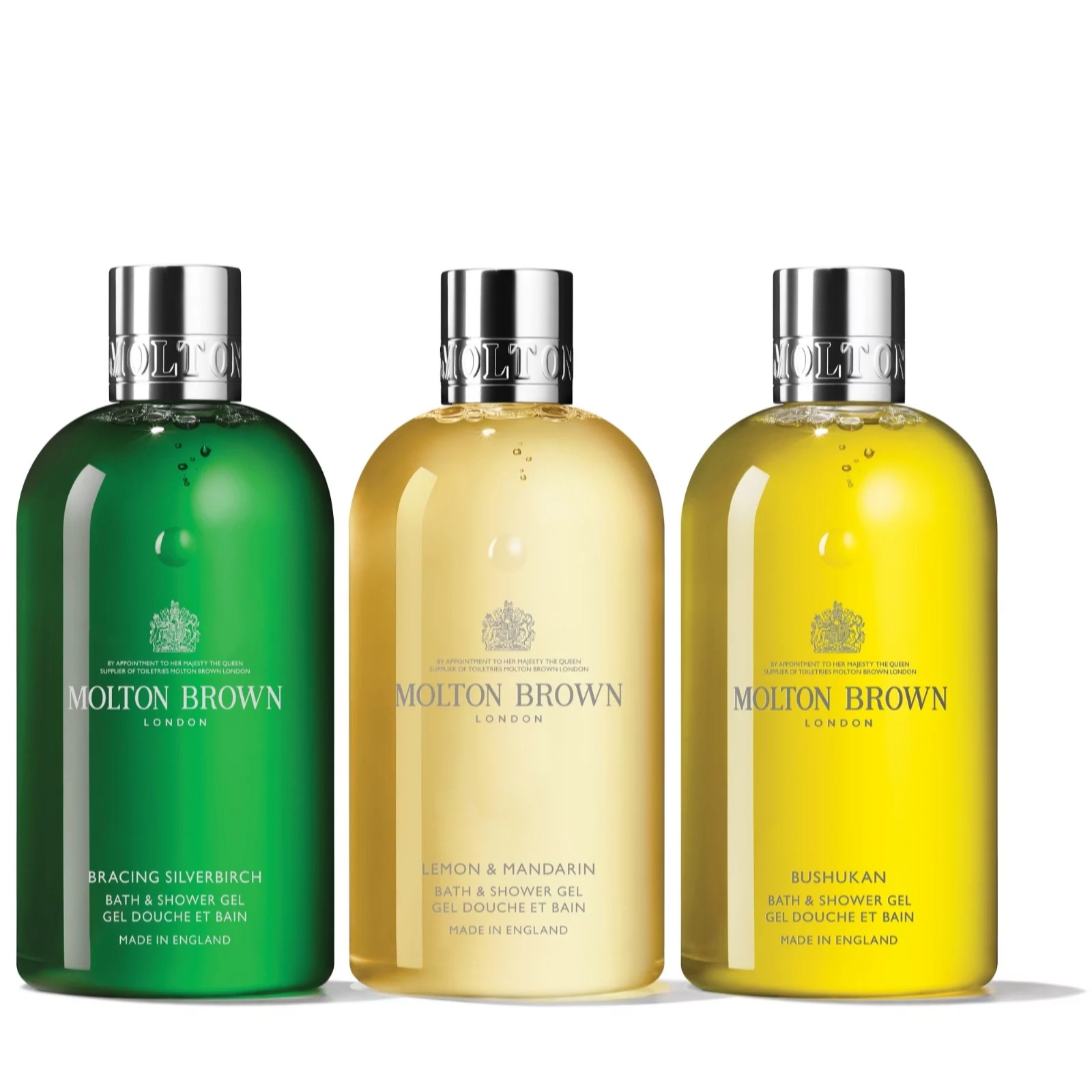Molton Brown Body Wash Trio 300ml QVC UK