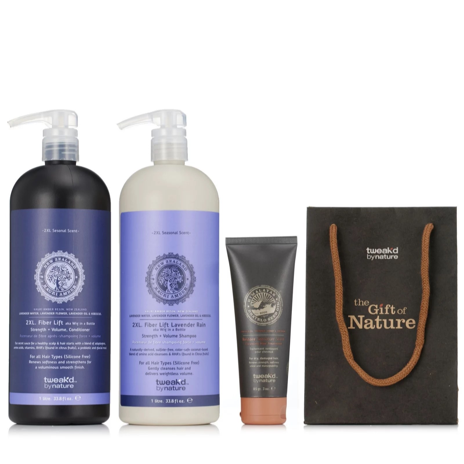 Tweak'd by Nature Supersize Shampoo & Conditioner Cleansing Hair