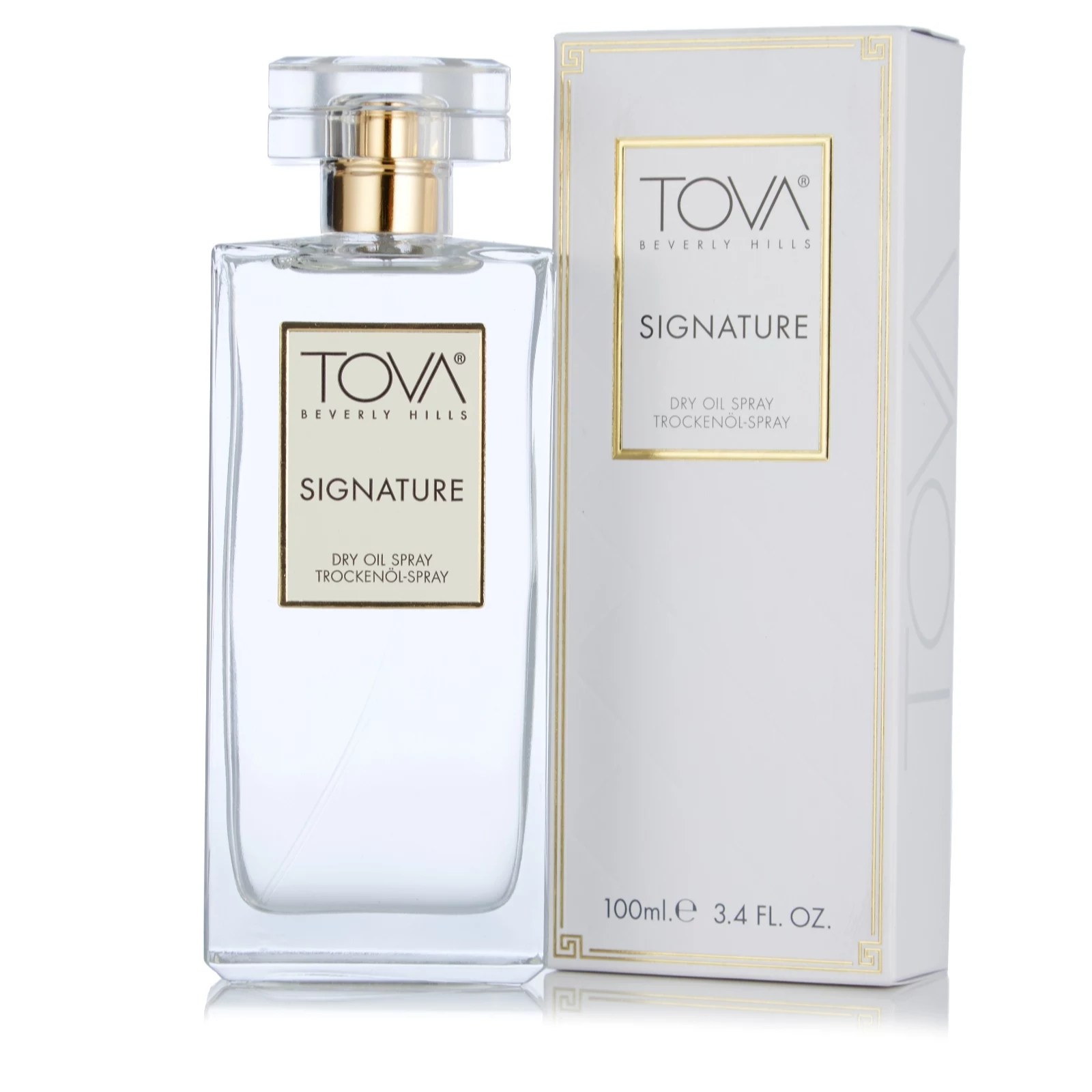 Tova Signature Dry Oil Spray 100ml QVC UK