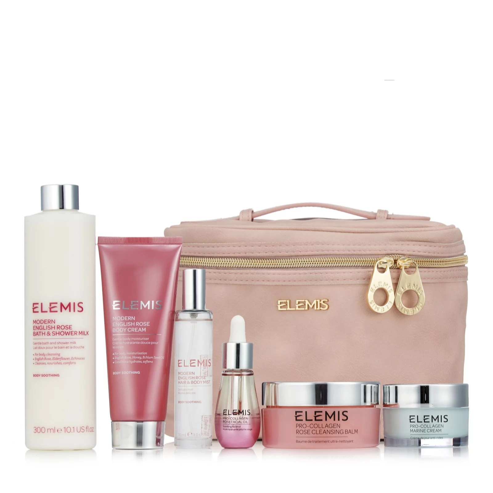 Elemis 6 Piece ProCollagen Rose Blockbuster Collection QVC UK