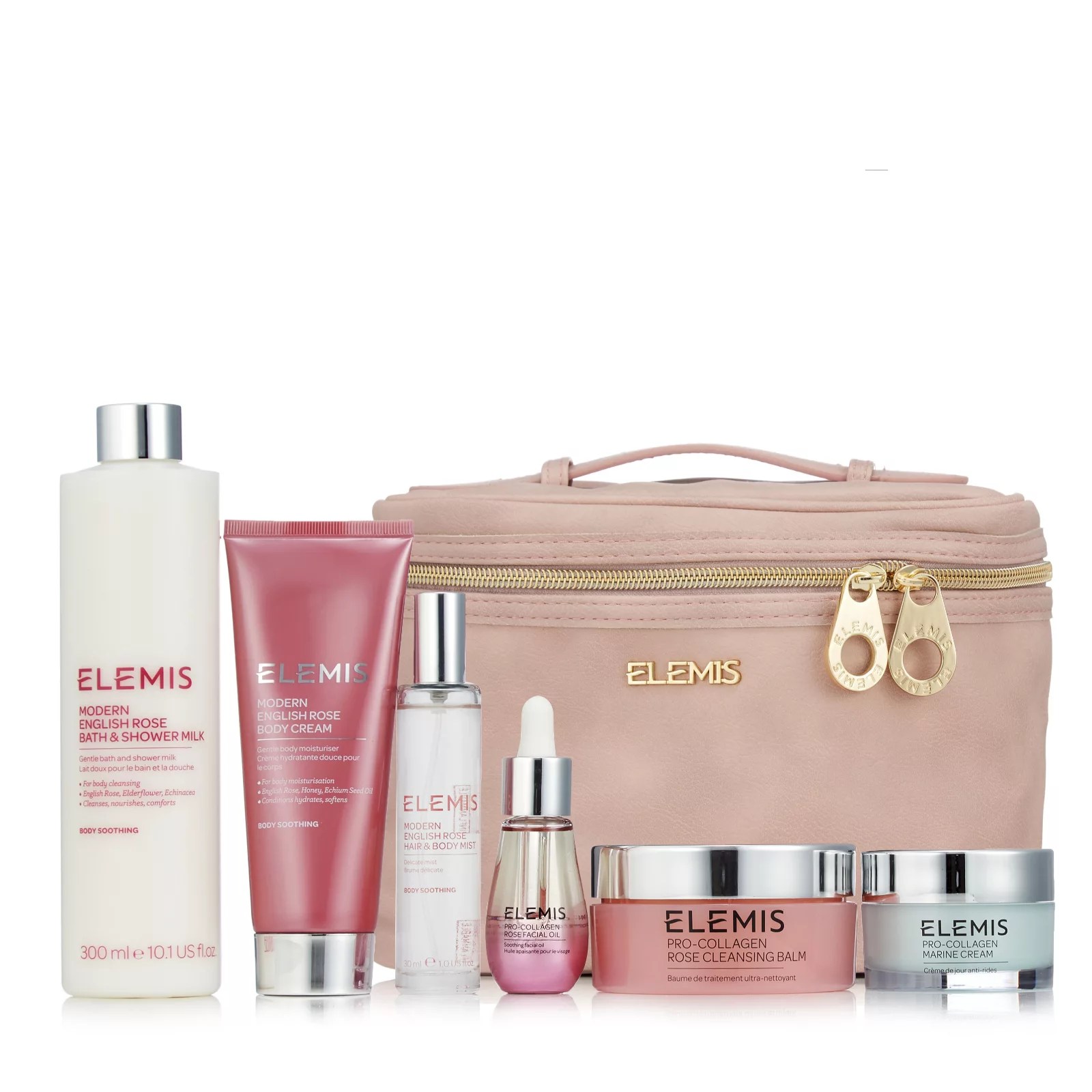 Elemis 6 Piece ProCollagen Rose Blockbuster Collection QVC UK