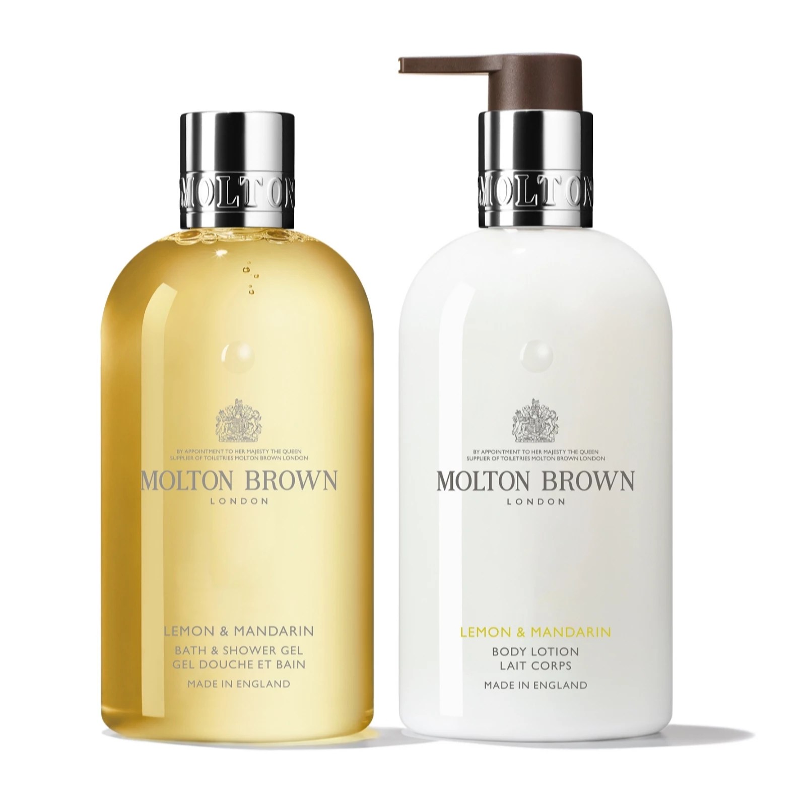 Molton Brown Lemon & Mandarin Body Duo QVC UK
