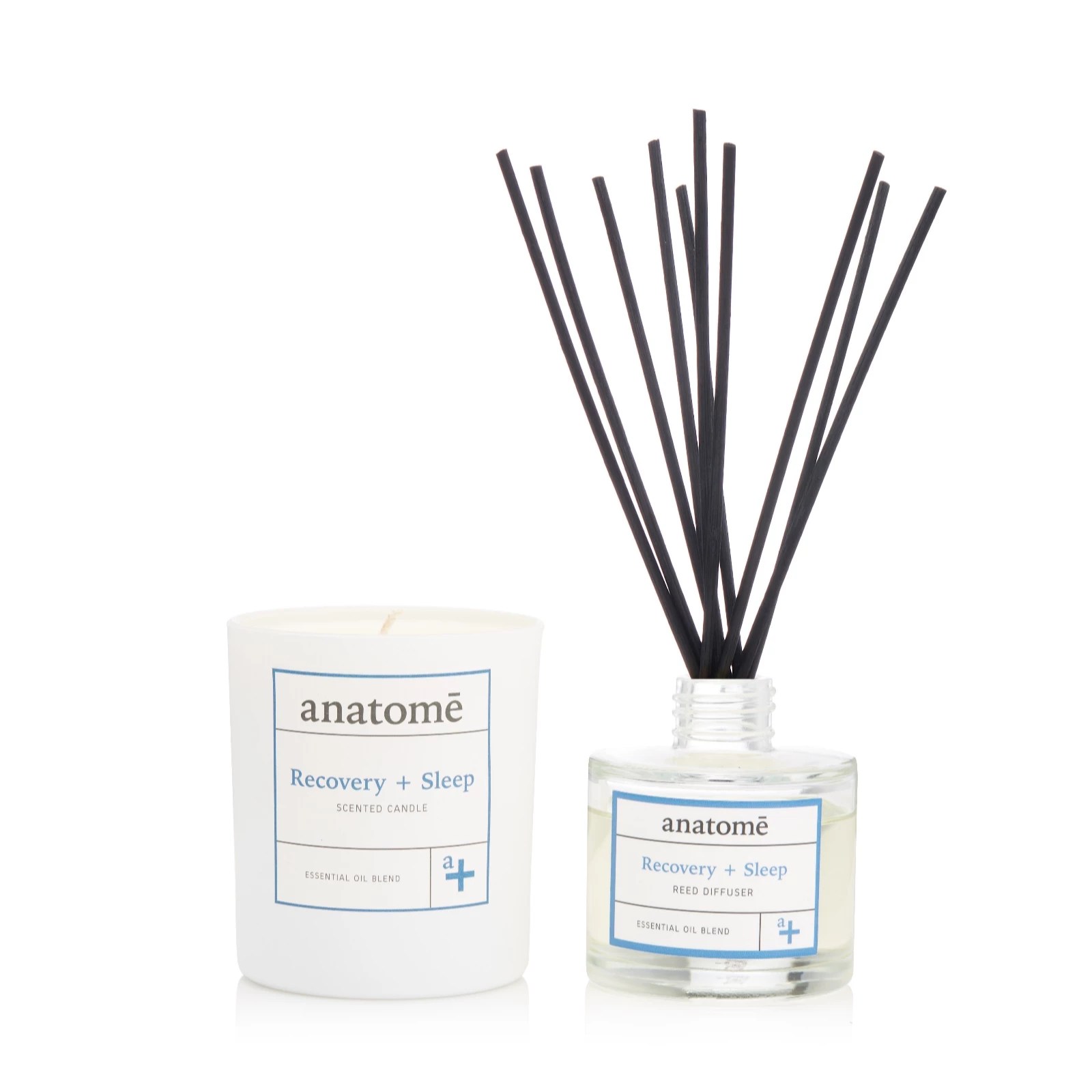 Anatome 2 Piece Sleep Candle & Reed Diffuser Set QVC UK