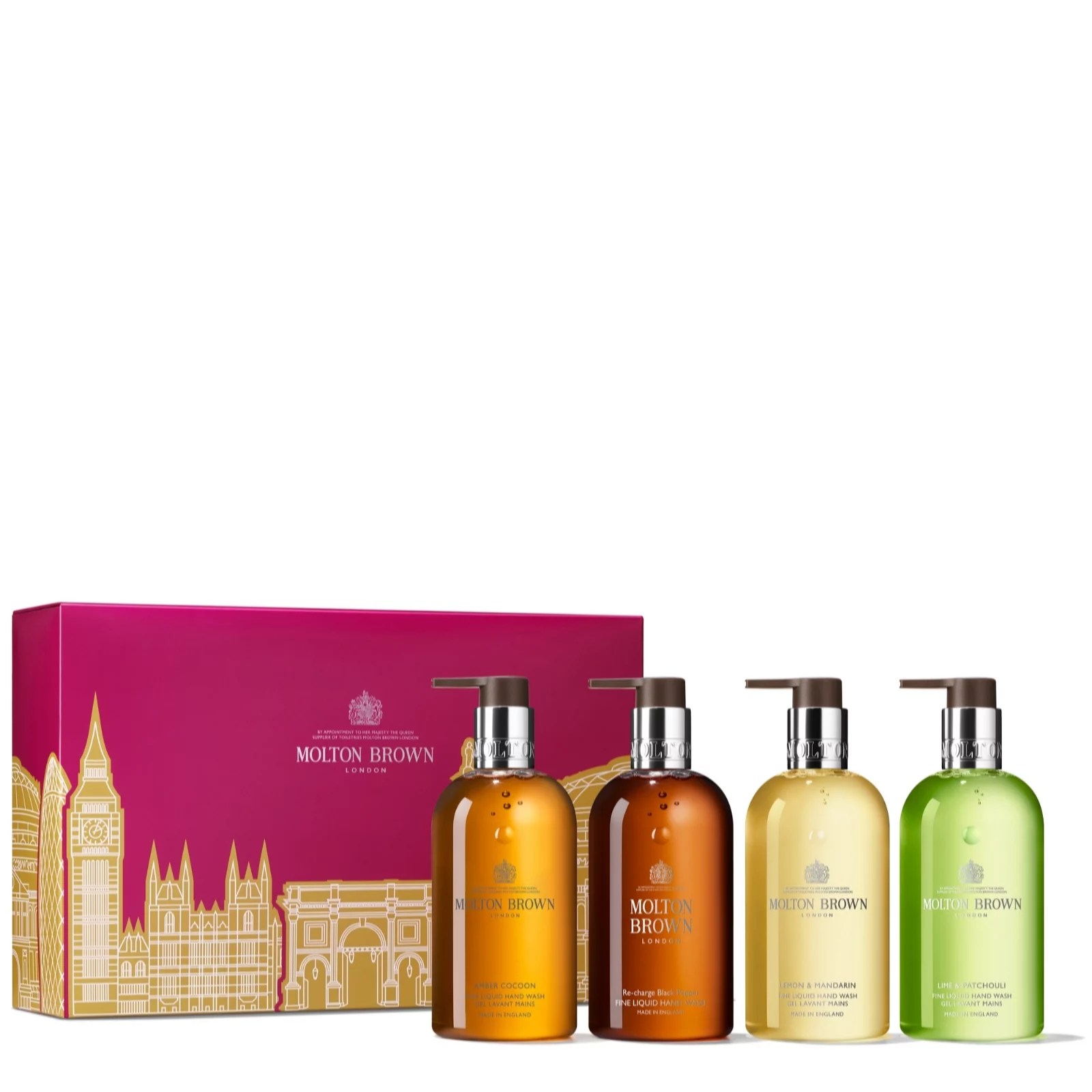 Molton Brown 4 Piece Hand Wash Collection QVC UK