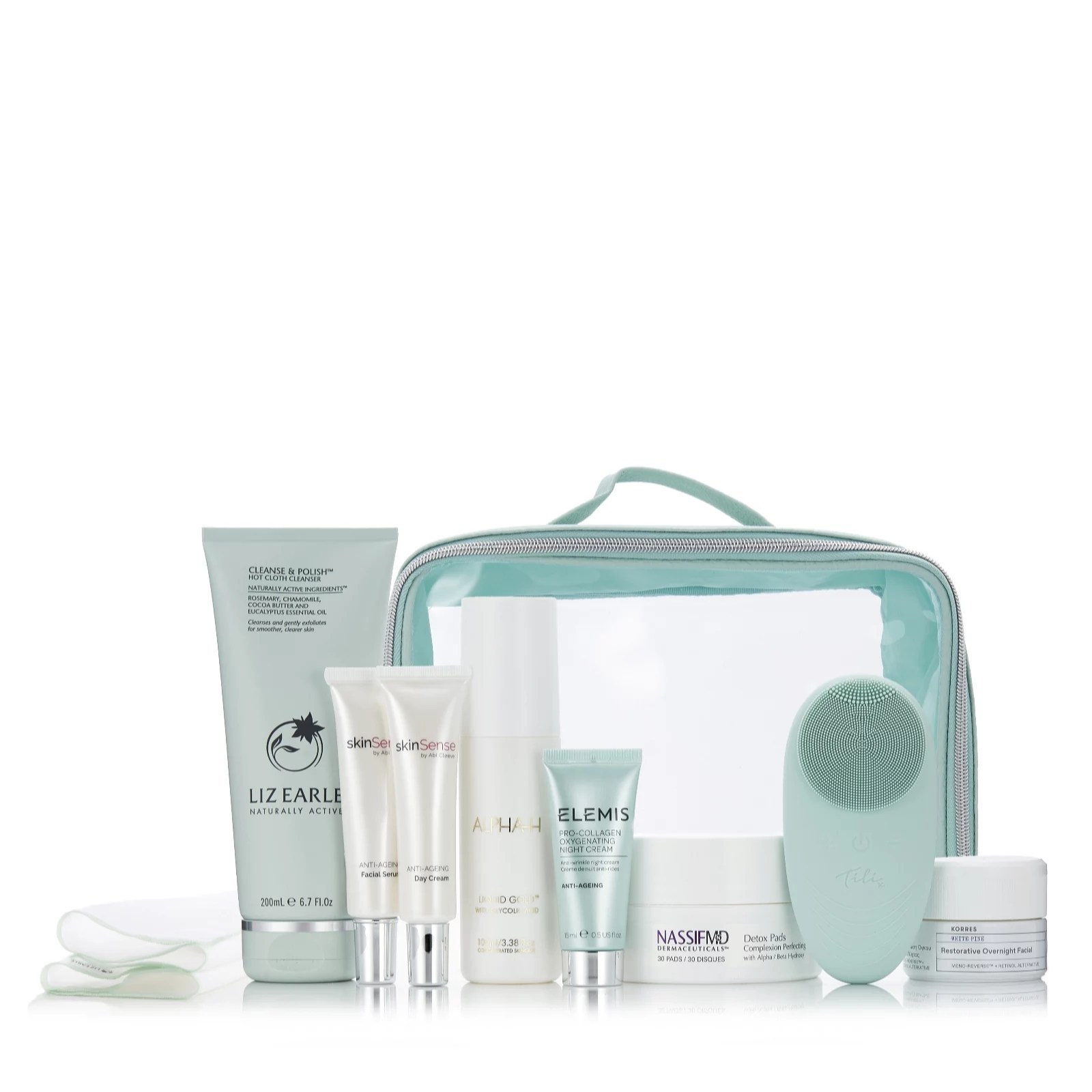 Tili 7 Piece Complete Skincare Collection QVC UK